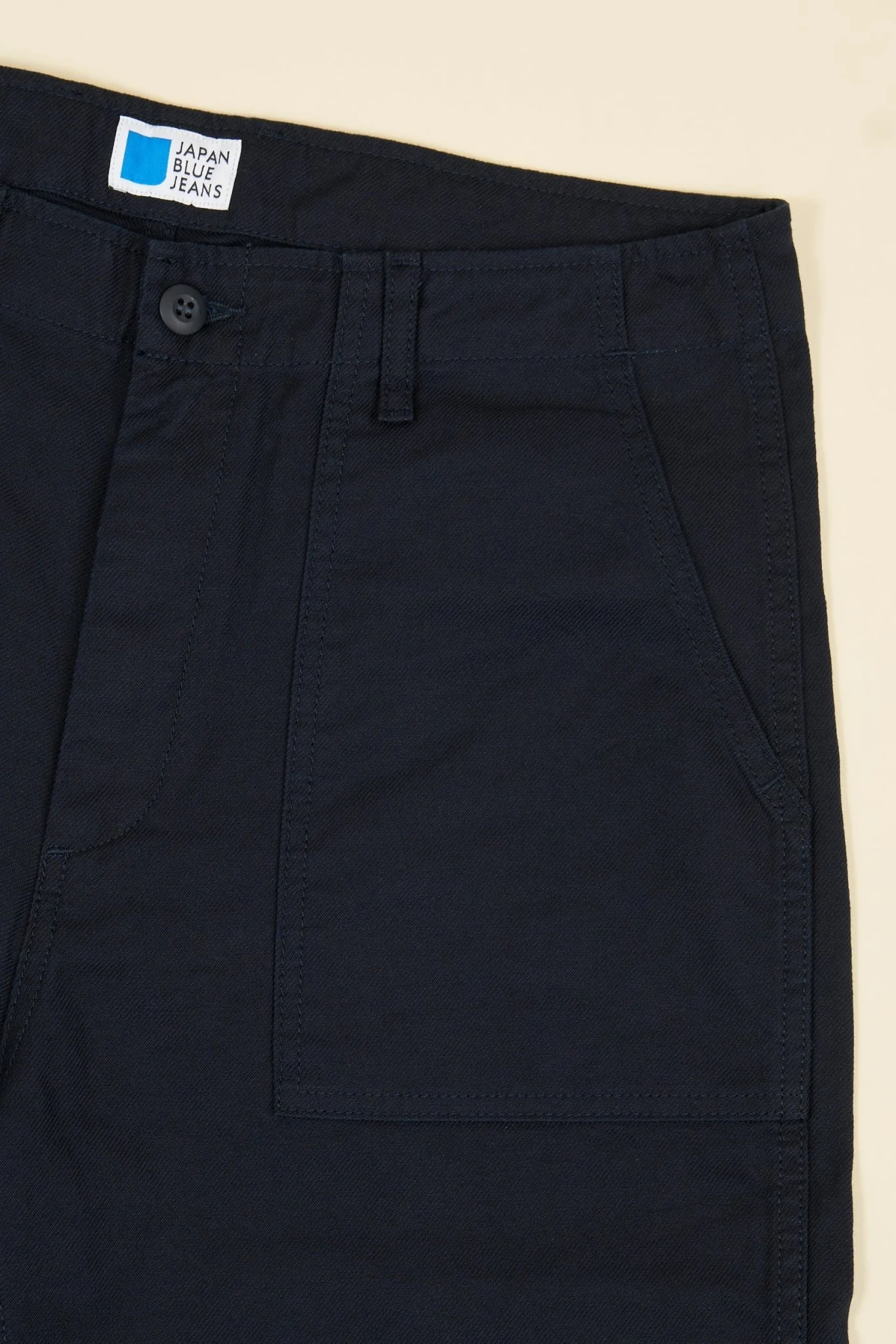 Japan Blue Baker Pants - French Work Serge - Navy - Image 8