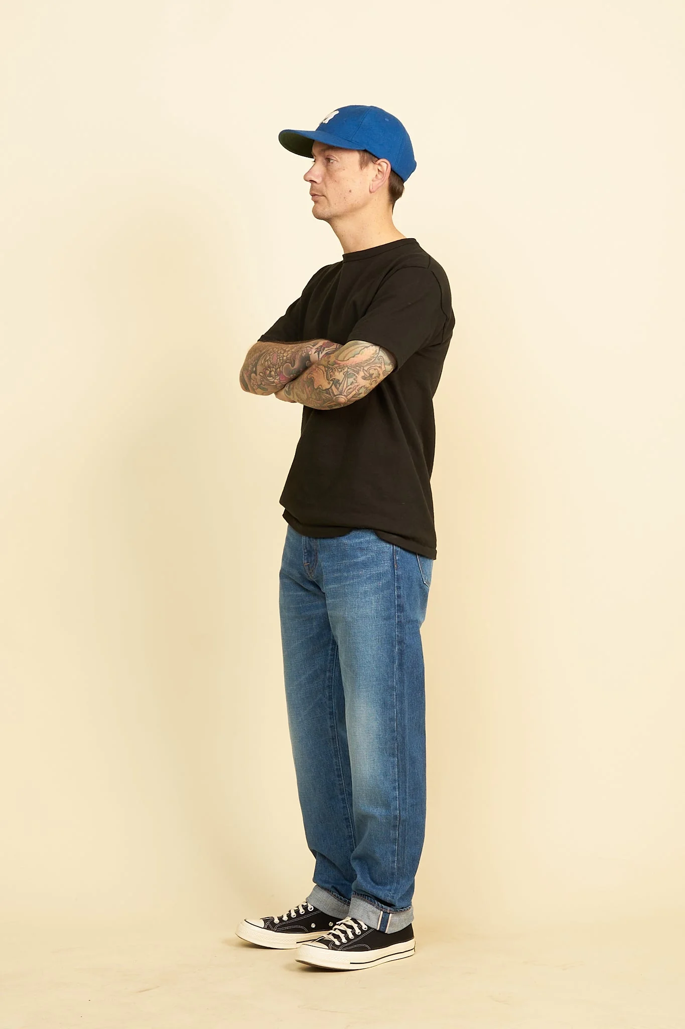 Japan Blue J404 Africa Classic Straight Mid Wash Selvedge Denim - 12.5oz - Image 4