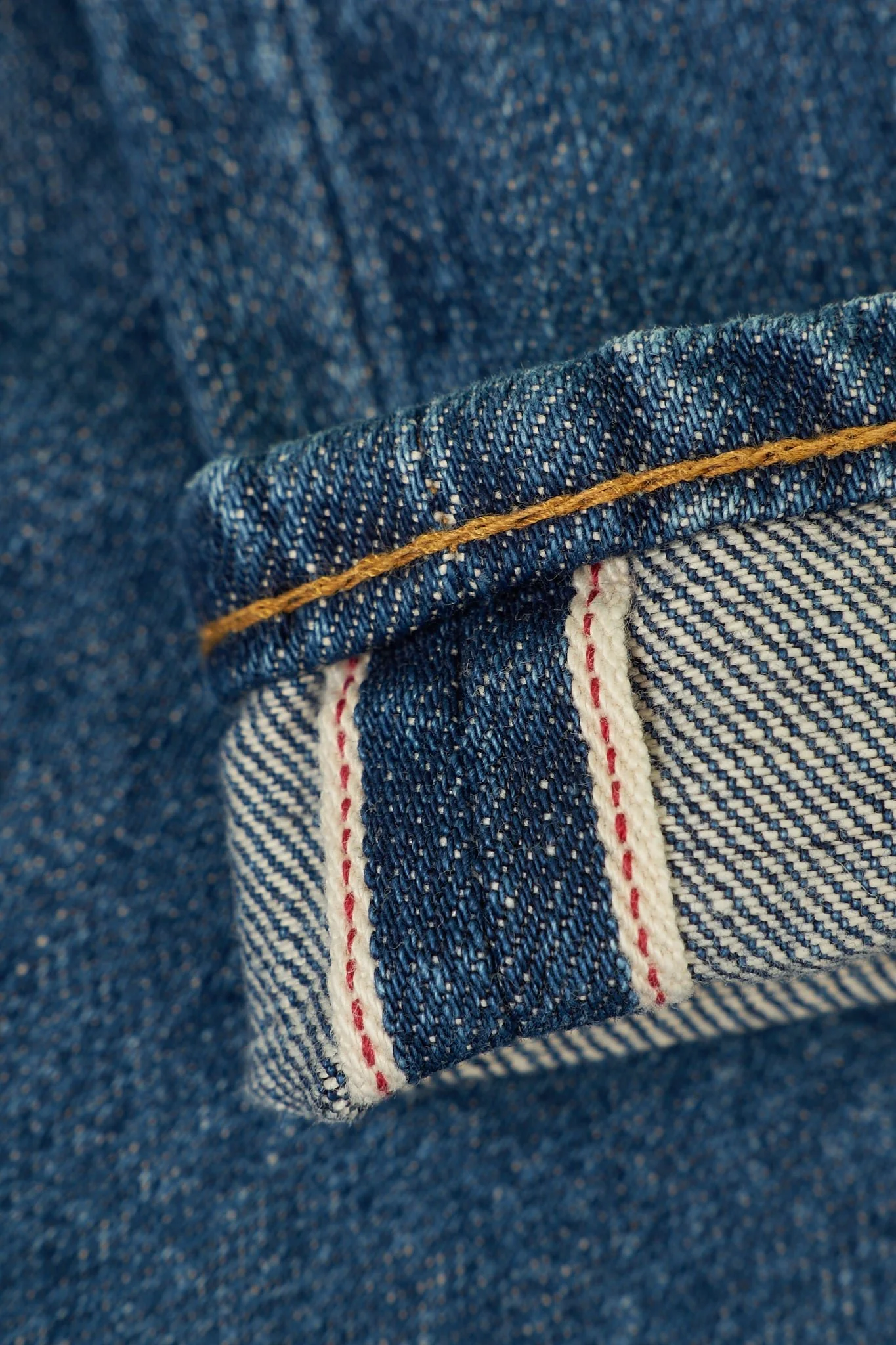 Japan Blue J404 Africa Classic Straight Mid Wash Selvedge Denim - 12.5oz - Image 7