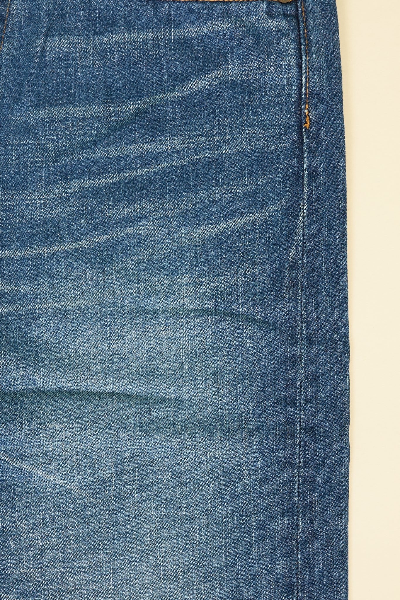 Japan Blue J404 Africa Classic Straight Mid Wash Selvedge Denim - 12.5oz - Image 8