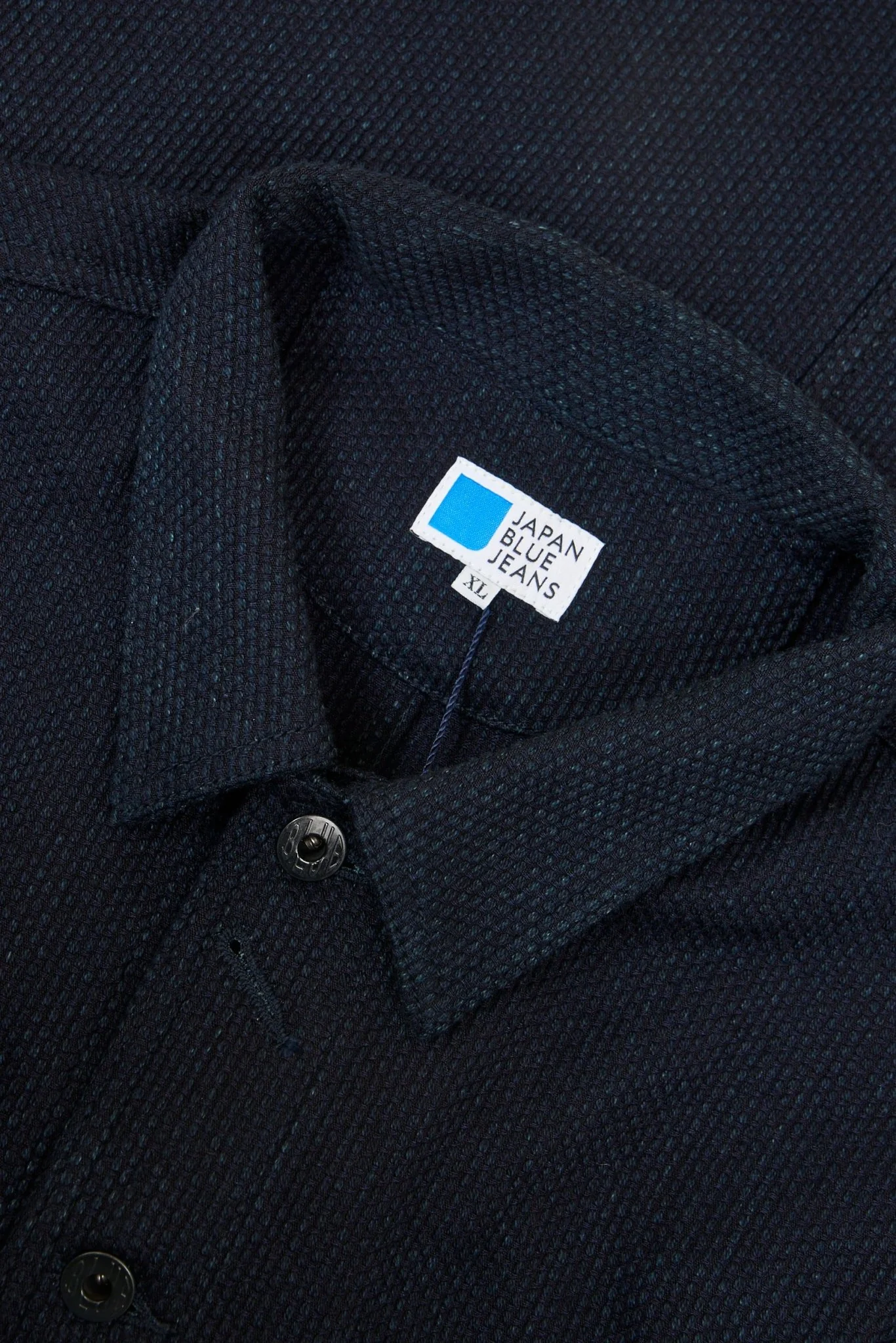 Japan Blue 11oz Sashiko Chore Coat - Indigo - Image 6