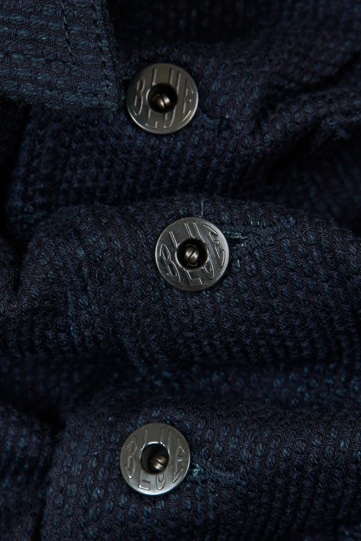 Japan Blue 11oz Sashiko Chore Coat - Indigo - Image 7