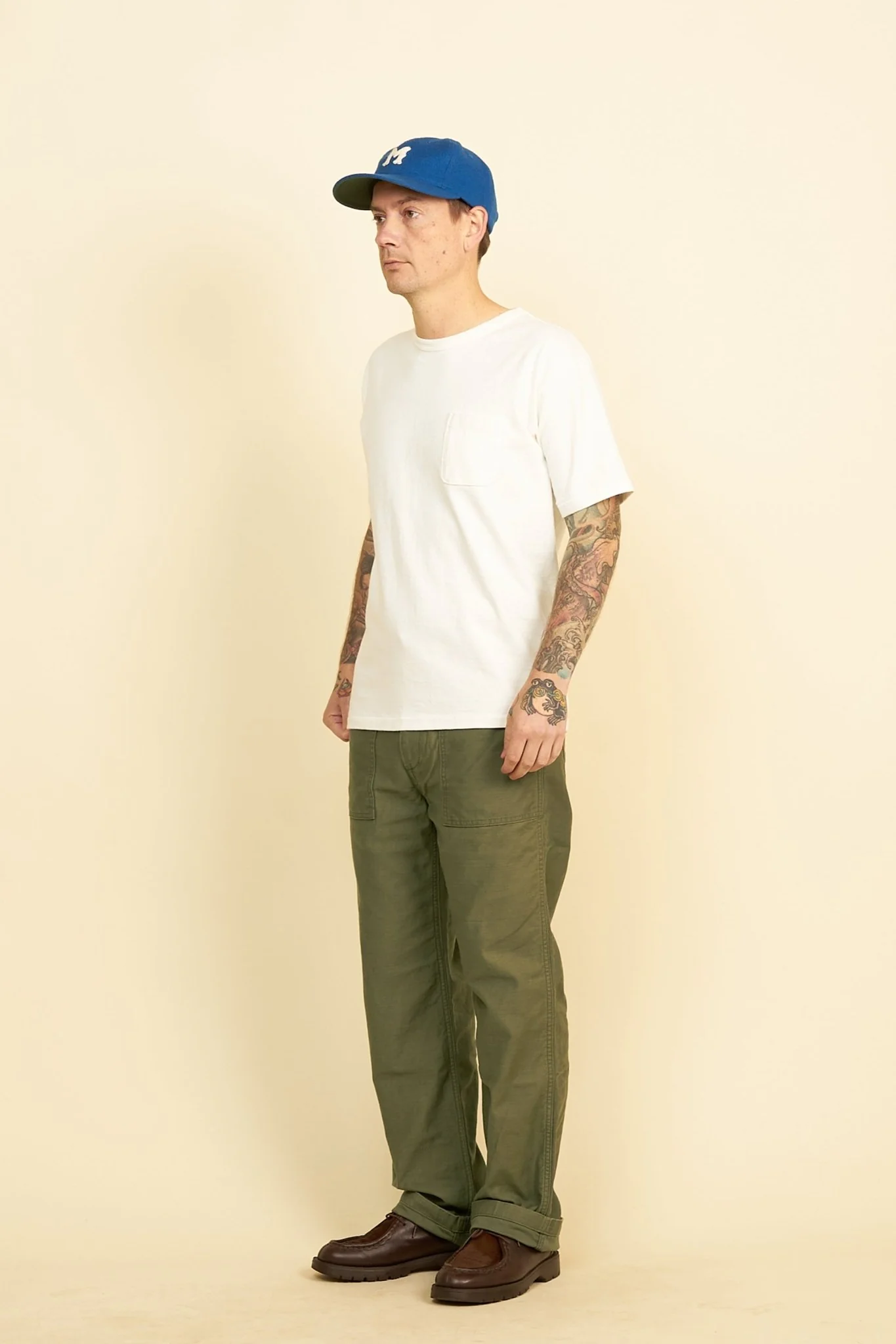 Japan Blue Modern Military Baker Pants - Image 4