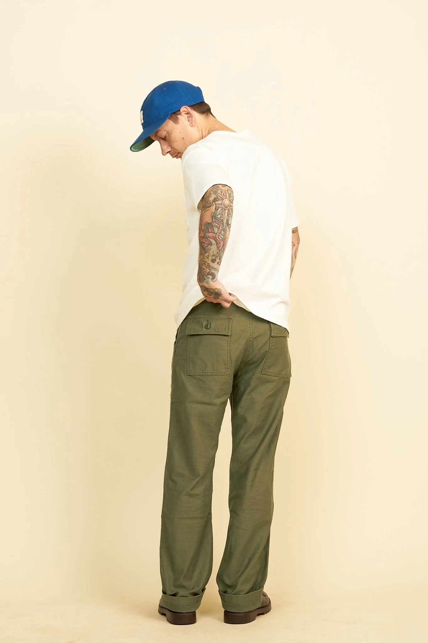Japan Blue Modern Military Baker Pants - Image 6
