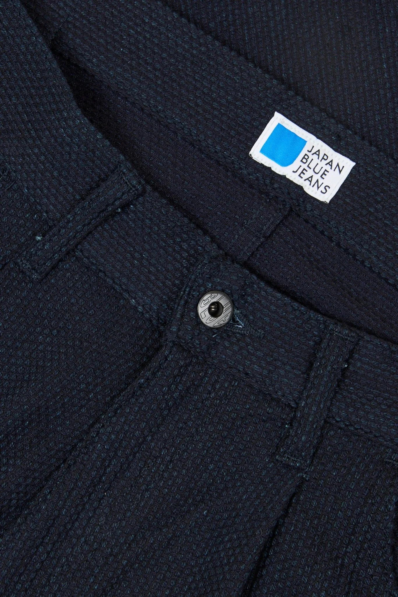 Japan Blue 11oz Sashiko Wide Tapered Pants - Indigo - Image 6
