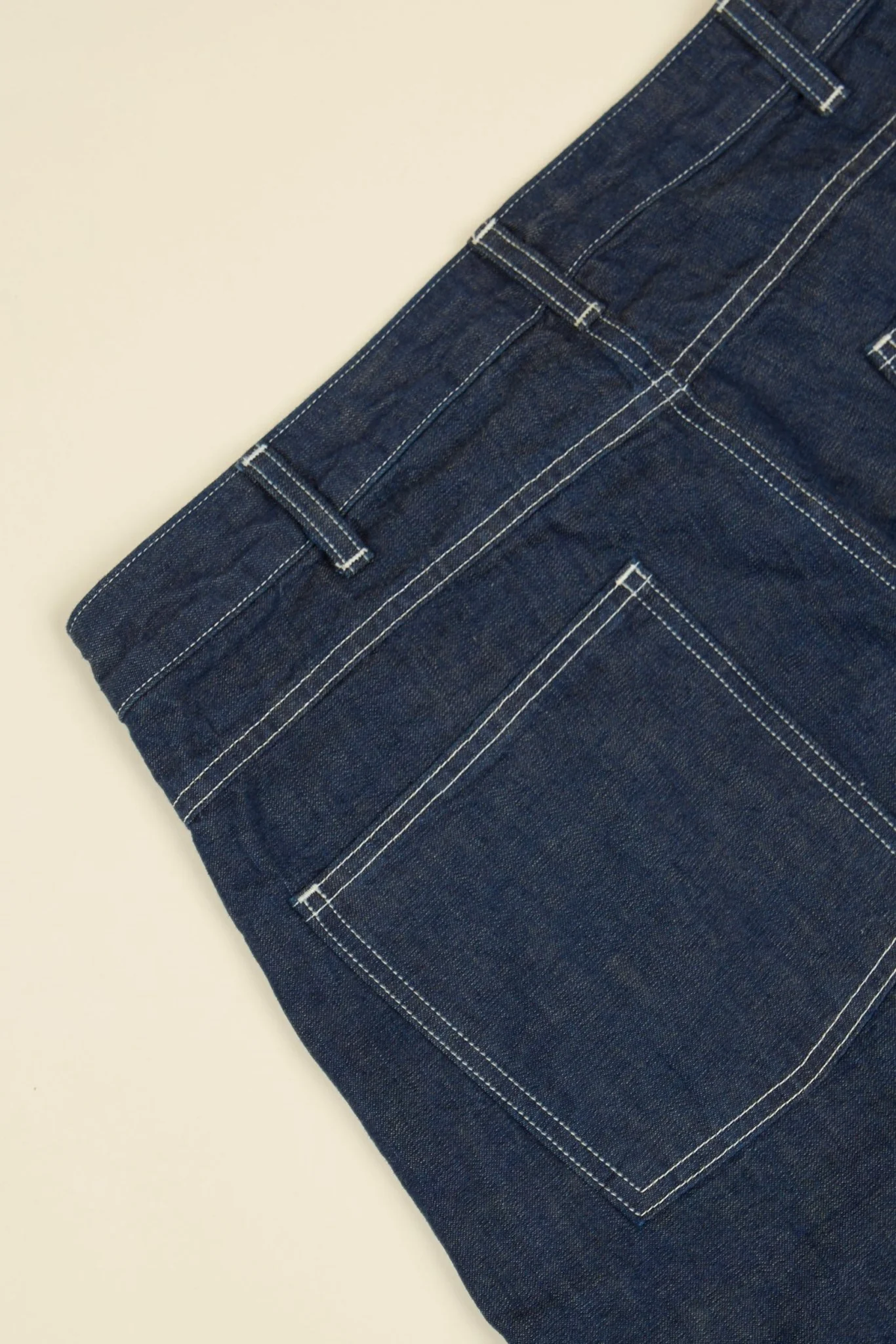 Japan Blue Wide Carpenter Pants - 10oz Denim - Image 5