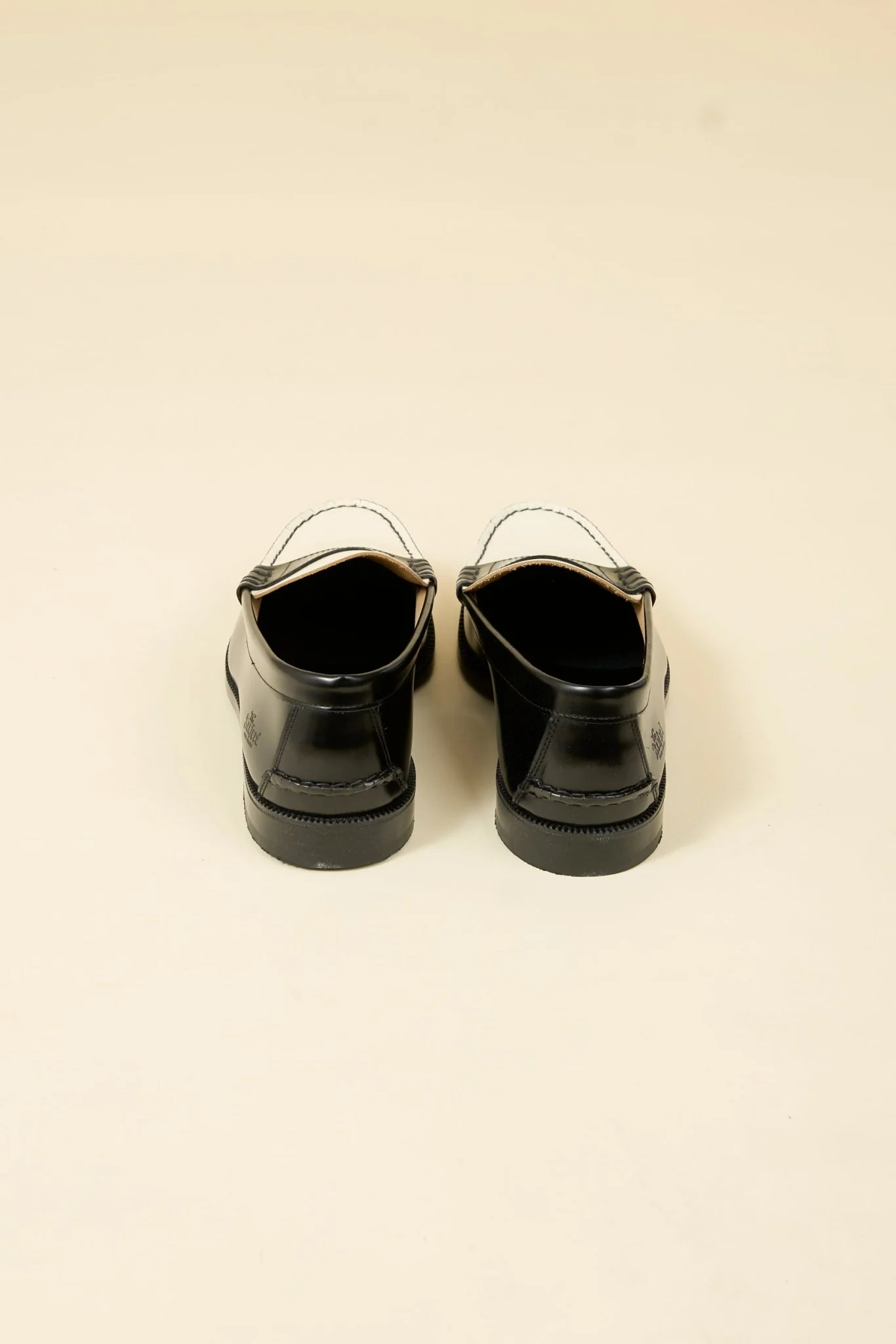 Kenford Shoes Combi Loafer - Black / White - Image 6