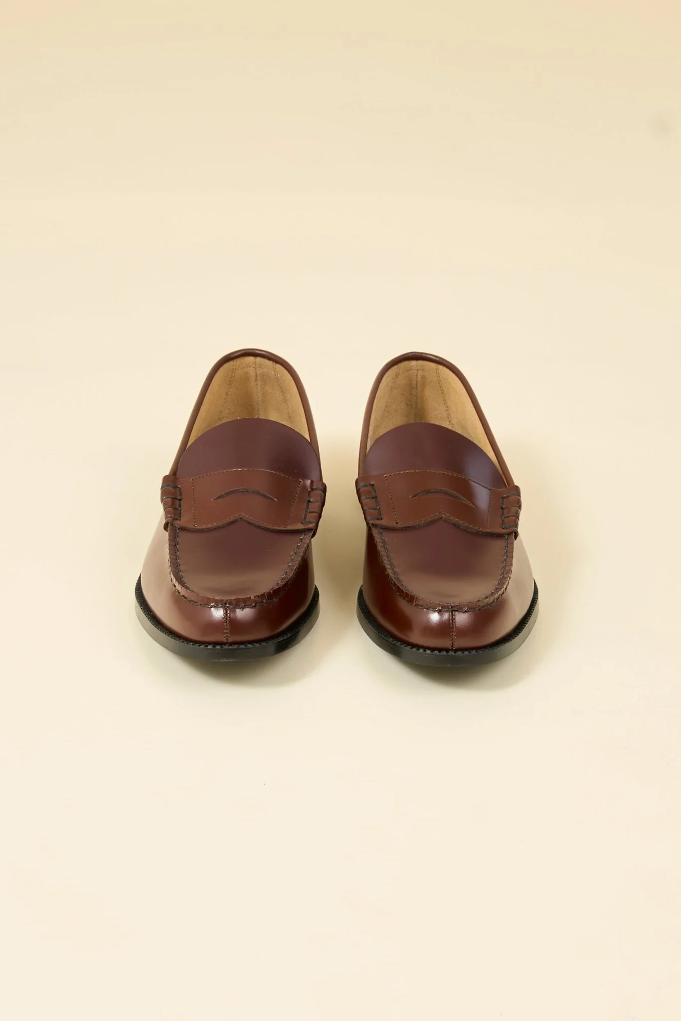 Kenford Shoes Combi Loafer - Dark Brown / Wine - Image 3