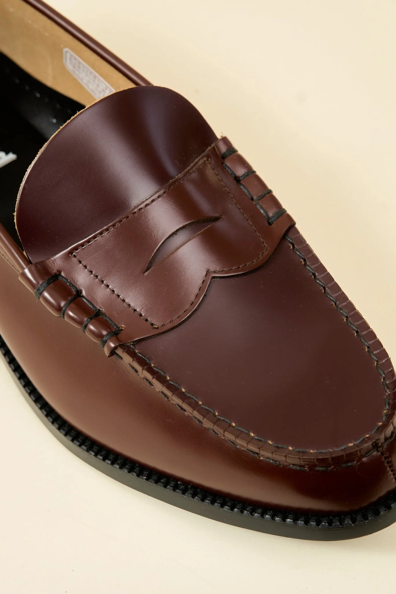 Kenford Shoes Combi Loafer - Dark Brown / Wine - Image 7