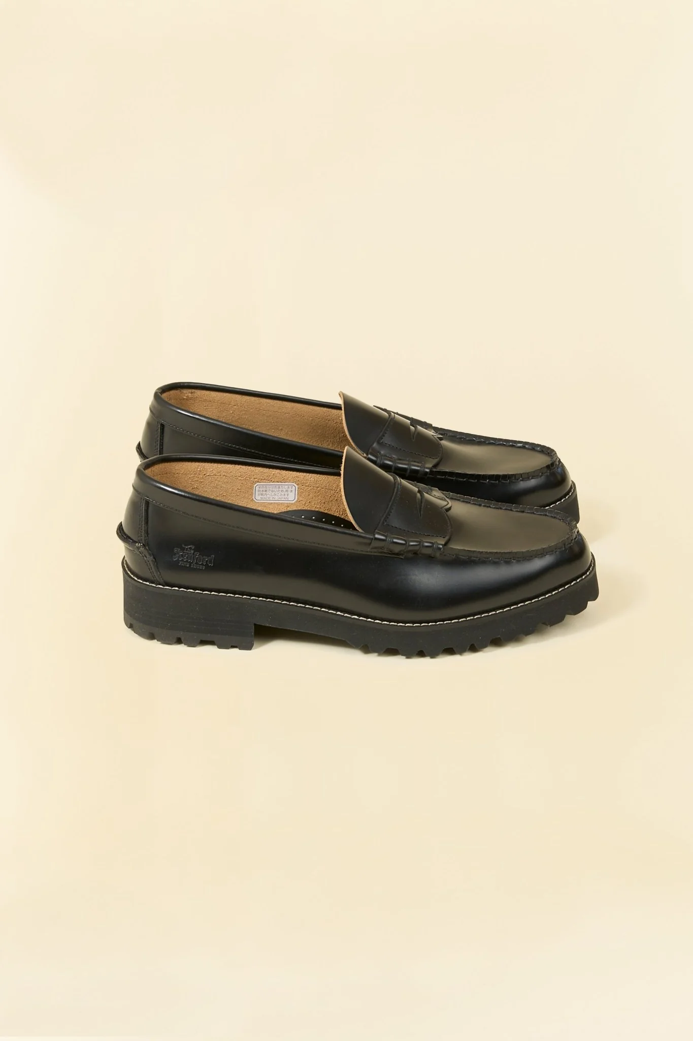 Kenford Shoes Tank Sole Loafer - Black - Image 3