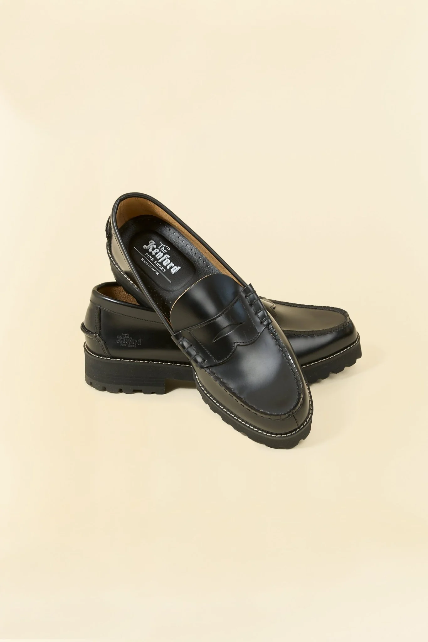 Kenford Shoes Tank Sole Loafer - Black - Image 4