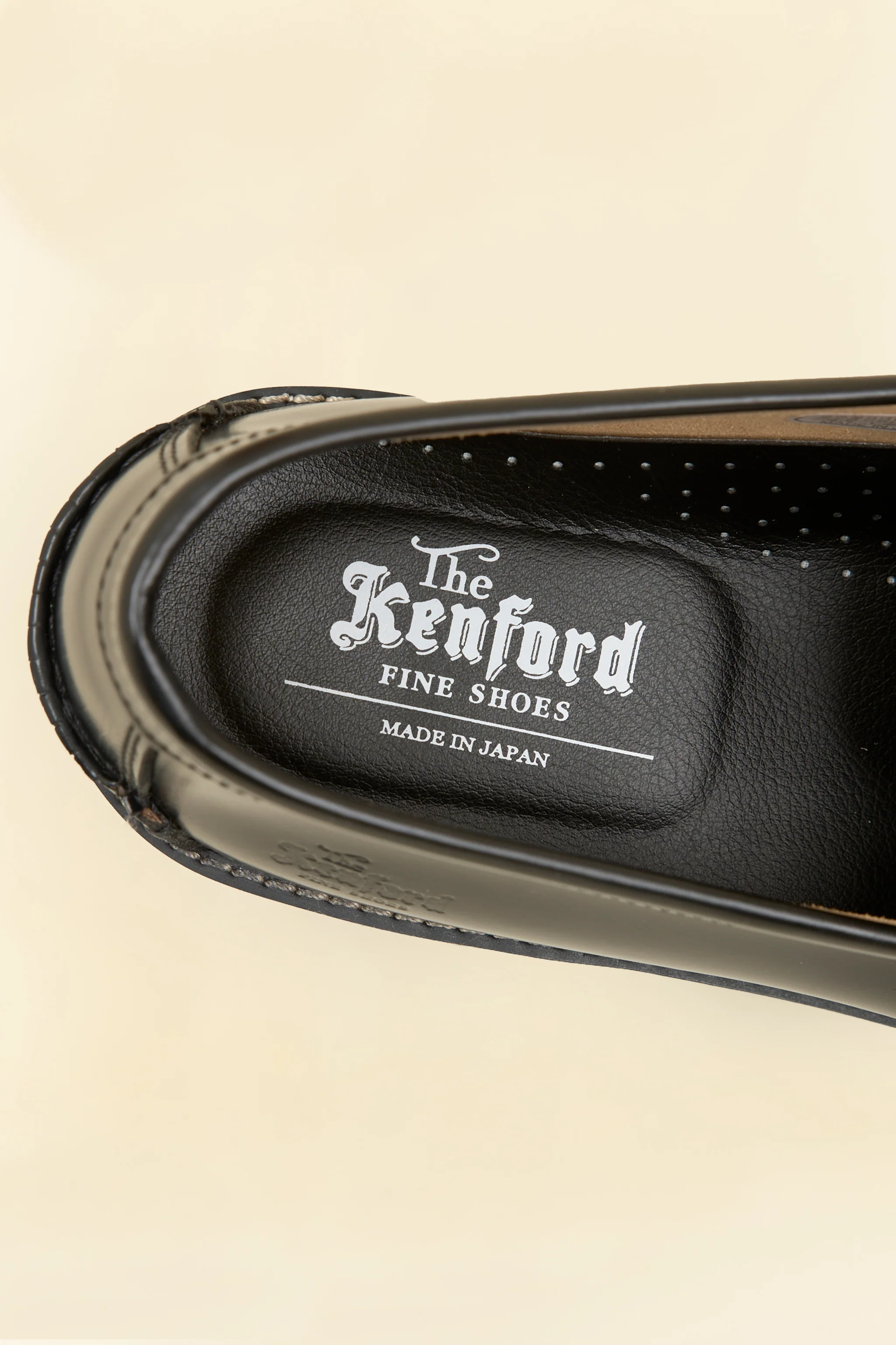 Kenford Shoes Tank Sole Quilt Tassel Loafer - Black - Image 6
