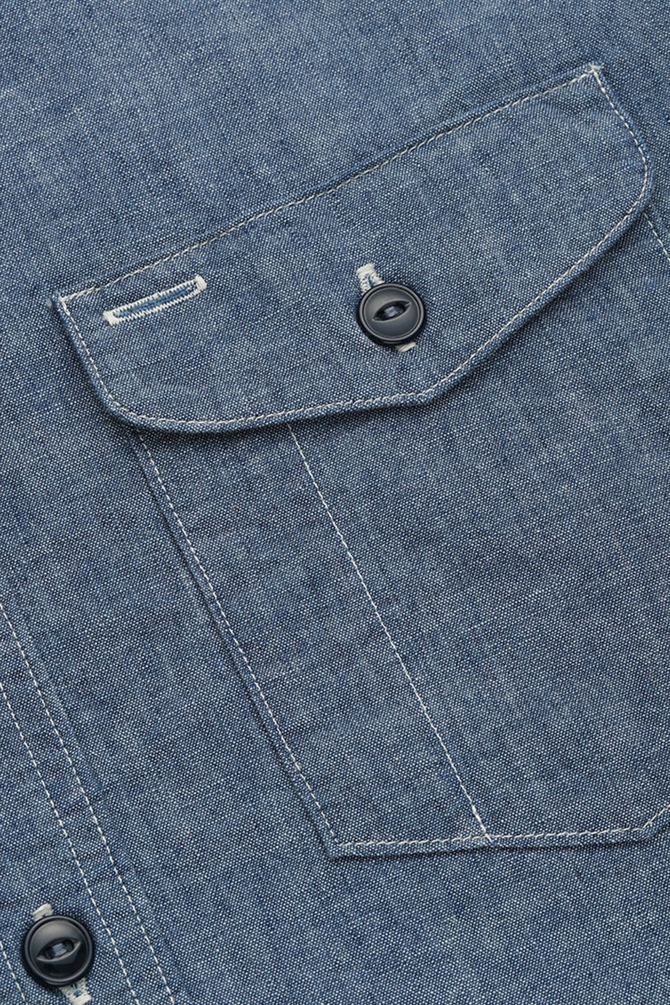 Lawford Lot.312 Work Chambray Shirt - Image 5