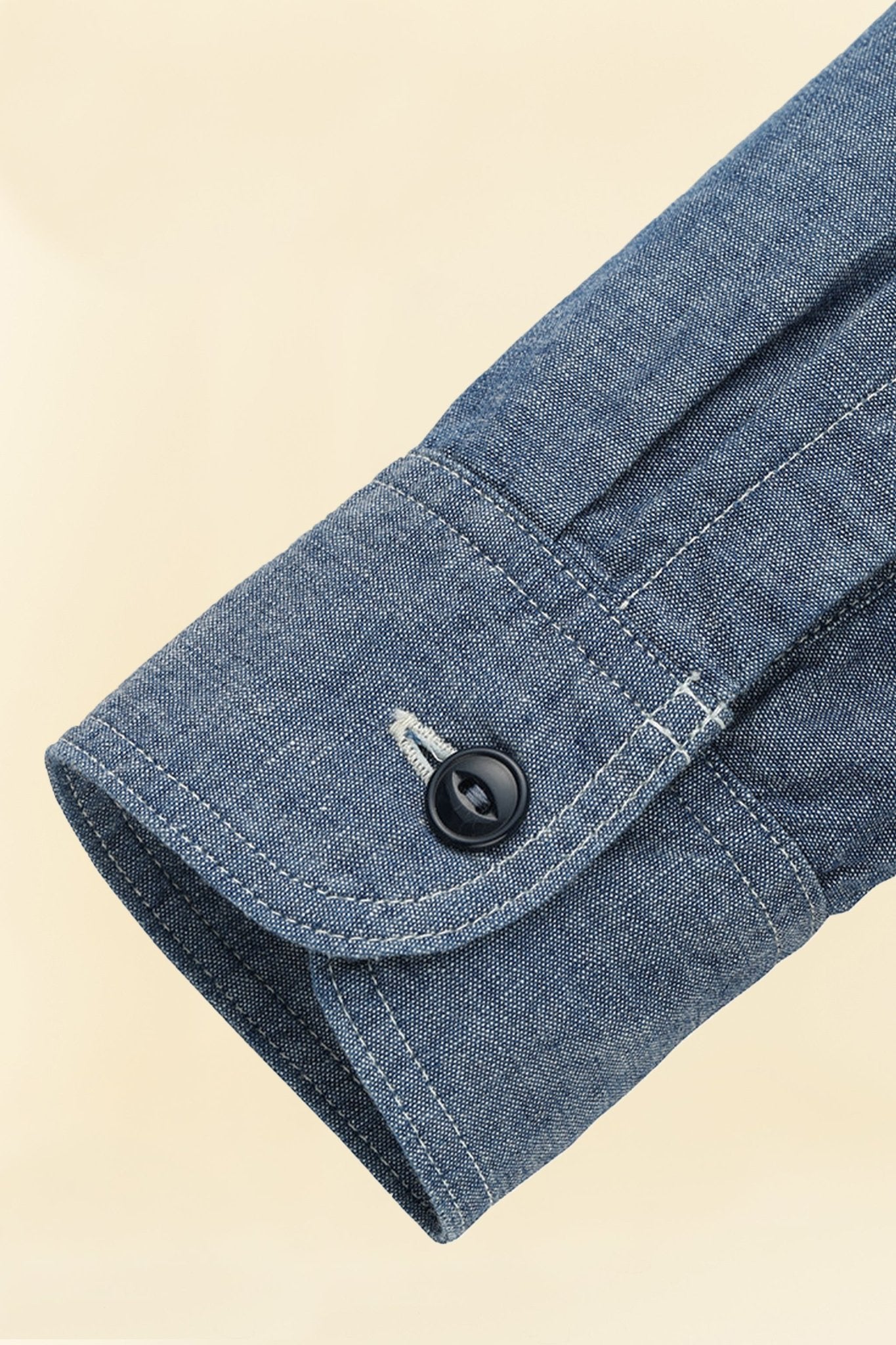 Lawford Lot.312 Work Chambray Shirt - Image 9