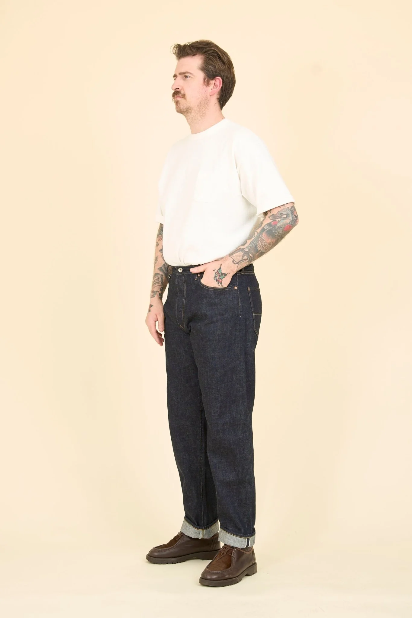 Lawford Lot.203 Five Pocket Denim Pants - 13.5oz - Image 4