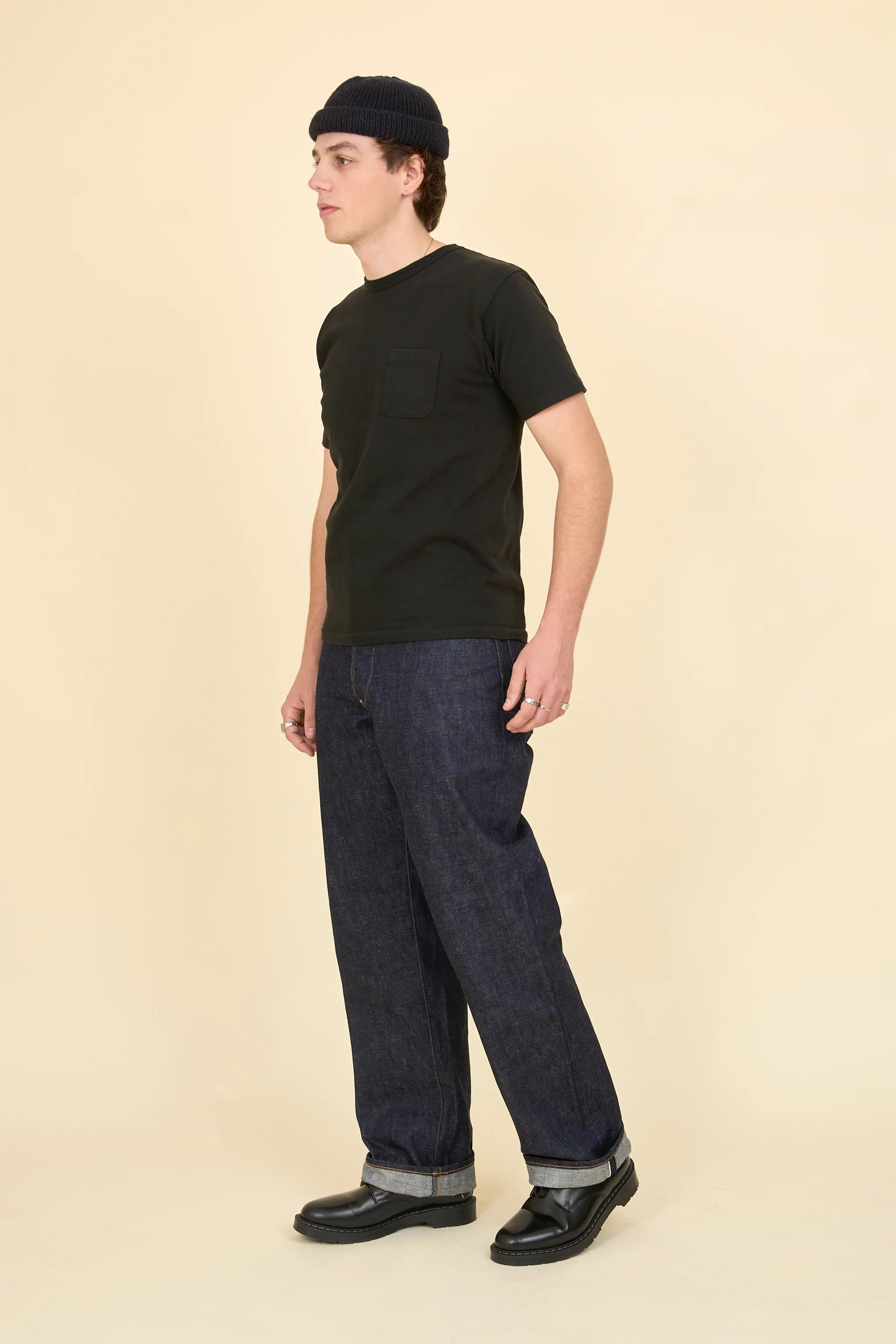 Lawford Lot.243 Buckle-back Five Pocket Denim Pants - 13.5oz - Image 4