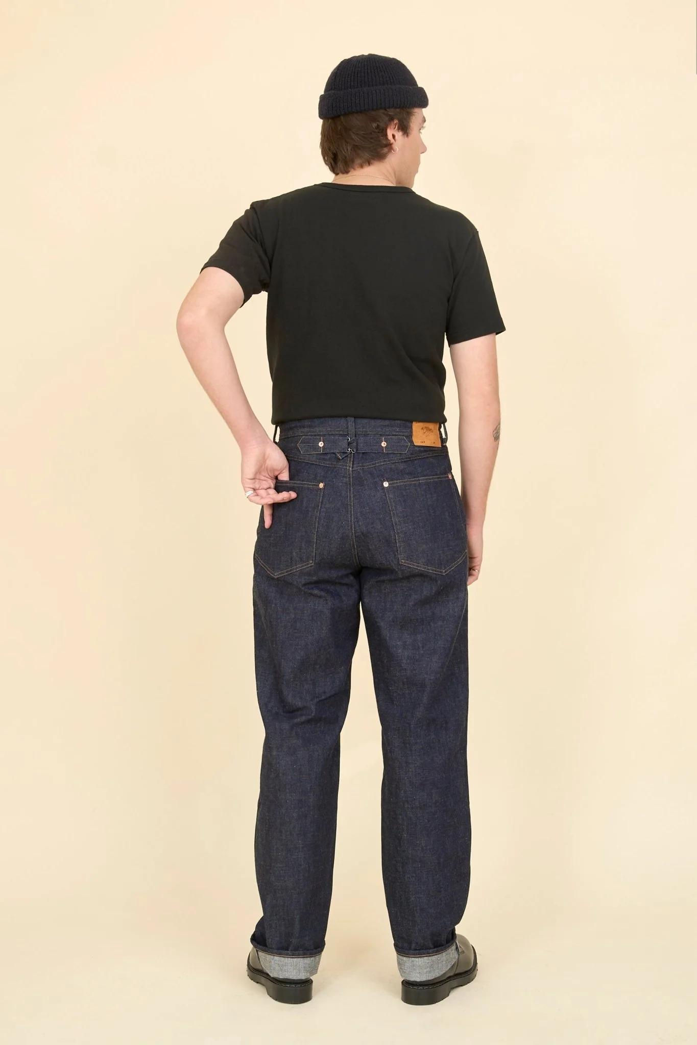 Lawford Lot.243 Buckle-back Five Pocket Denim Pants - 13.5oz - Image 6