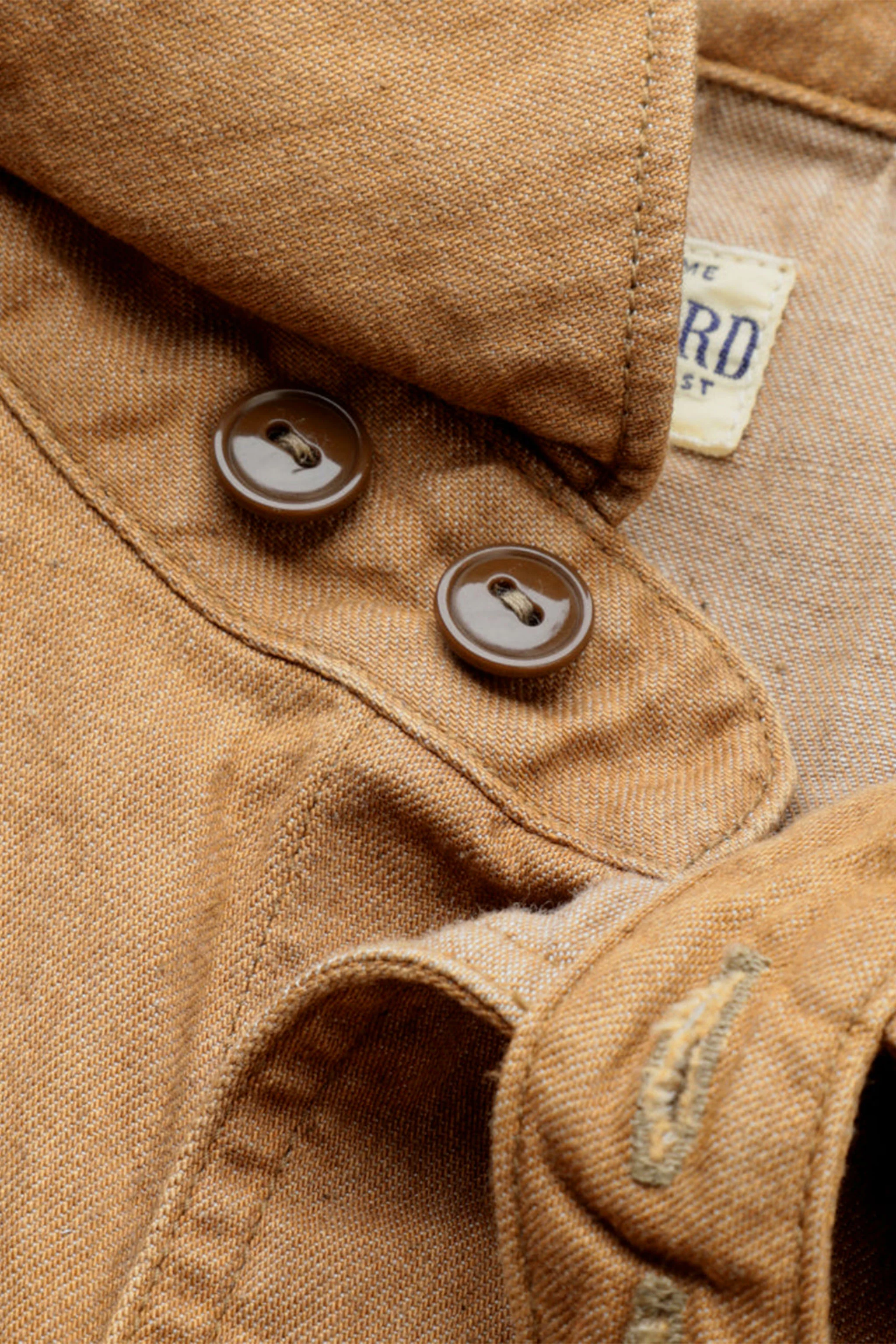Lawford Lot.753 Waistband Over Shirt - Industrial Brown - Image 7