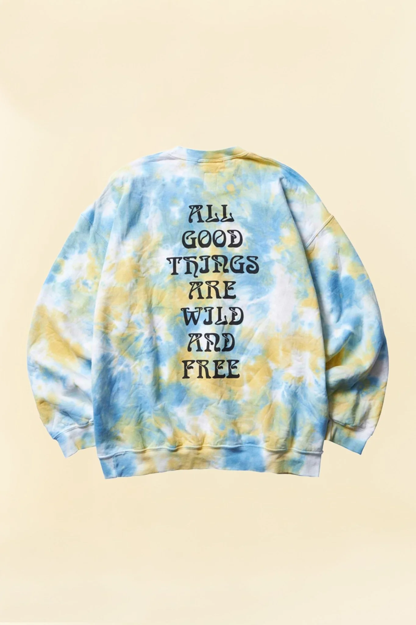 Liberaiders Tiedye Crewneck - Yellow - Image 3
