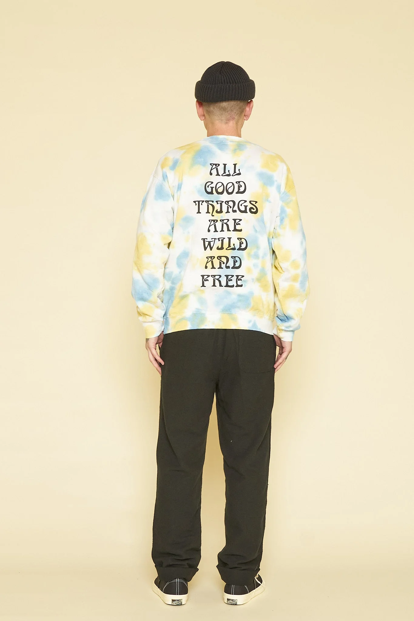 Liberaiders Tiedye Crewneck - Yellow - Image 6