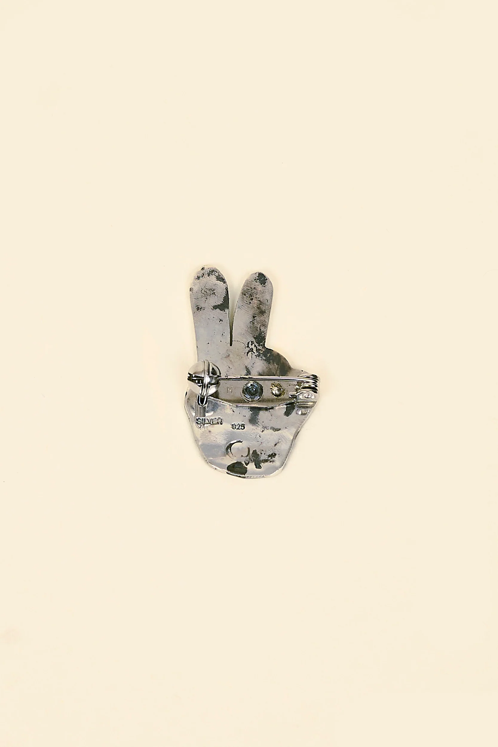 Munqa Peace Mark Pin - Image 2
