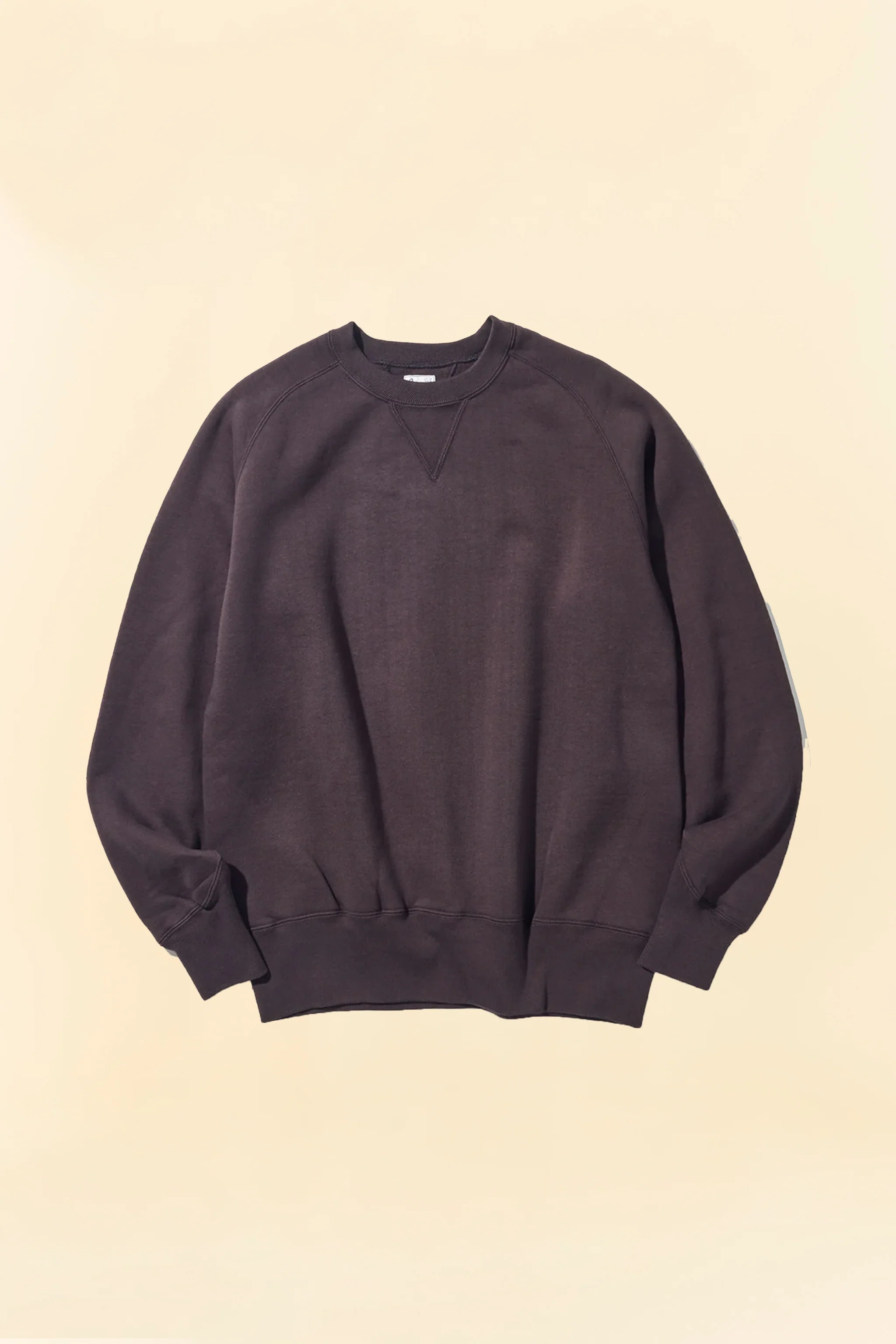 Pherrow’s Loopwheel Raglan Sweatshirt - Sulphar Black