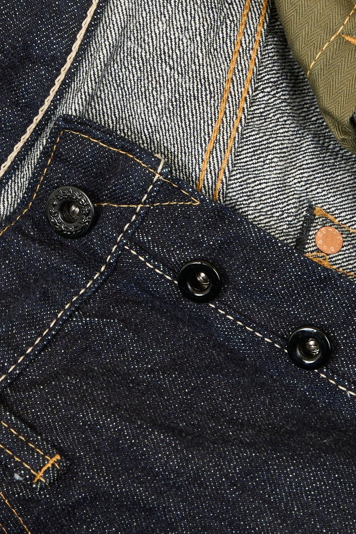 Pherrow's 451SW Wide Straight Selvedge Denim - 13.5oz - Image 7