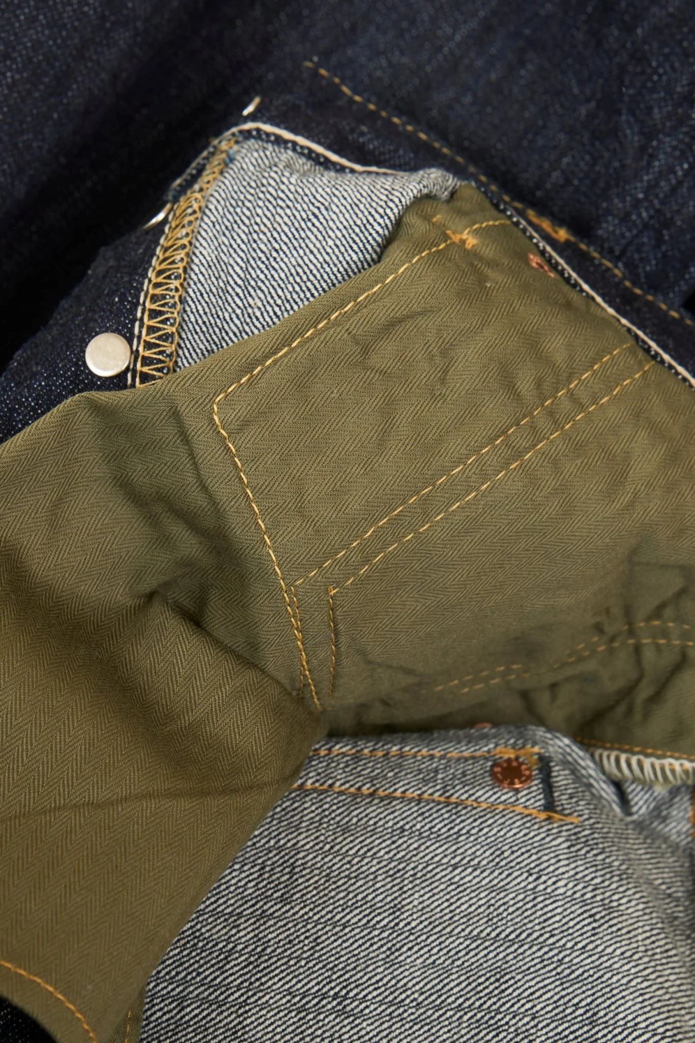 Pherrow's 451SW Wide Straight Selvedge Denim - 13.5oz - Image 9
