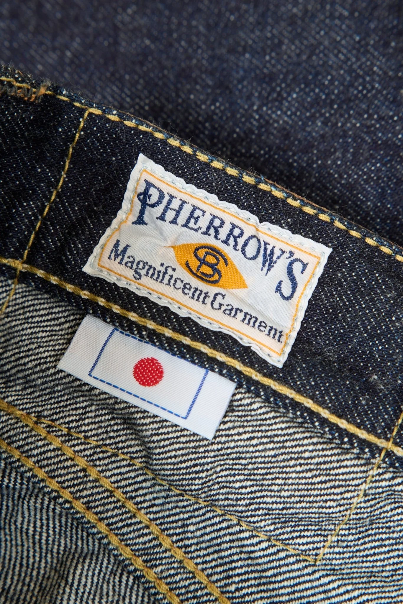 Pherrow's 521SW Straight Selvedge Denim - 13.5oz - Image 12