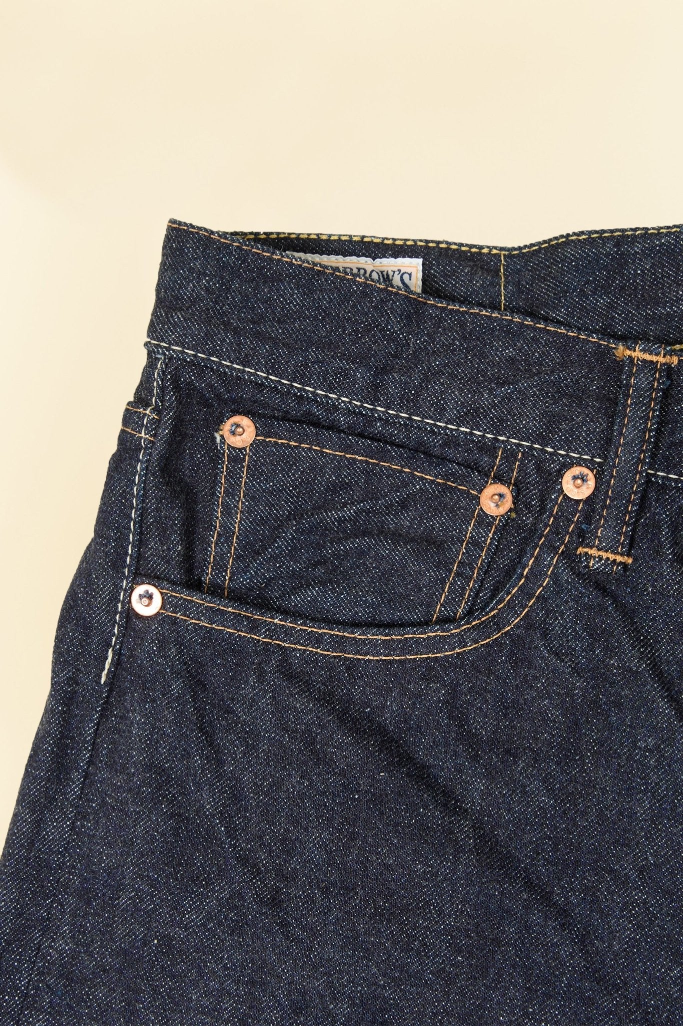 Pherrow's 521SW Straight Selvedge Denim - 13.5oz - Image 8