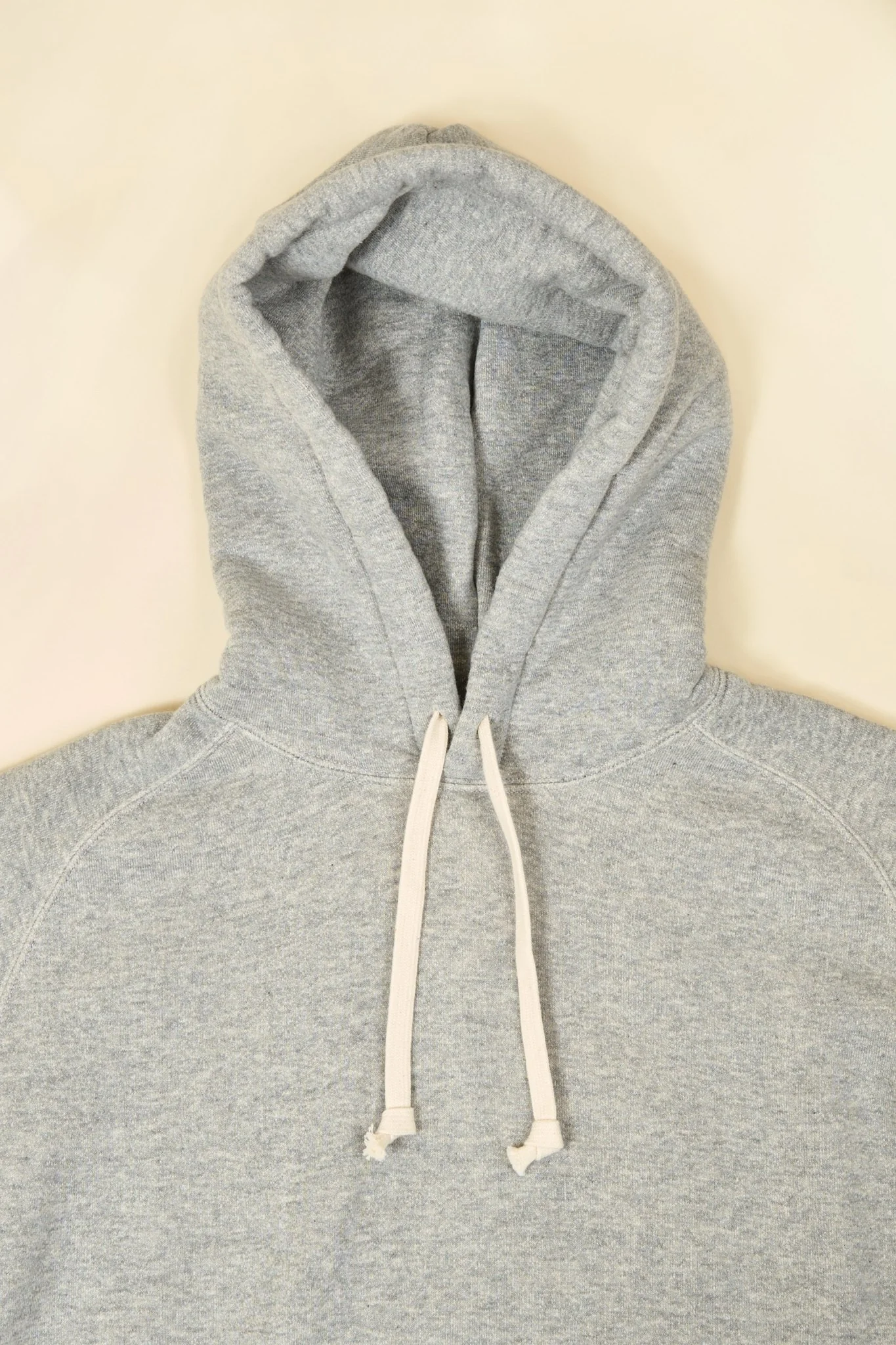 Pherrow's Loopwheel Hooded Raglan Sweatshirt - Heather Gray - Image 5
