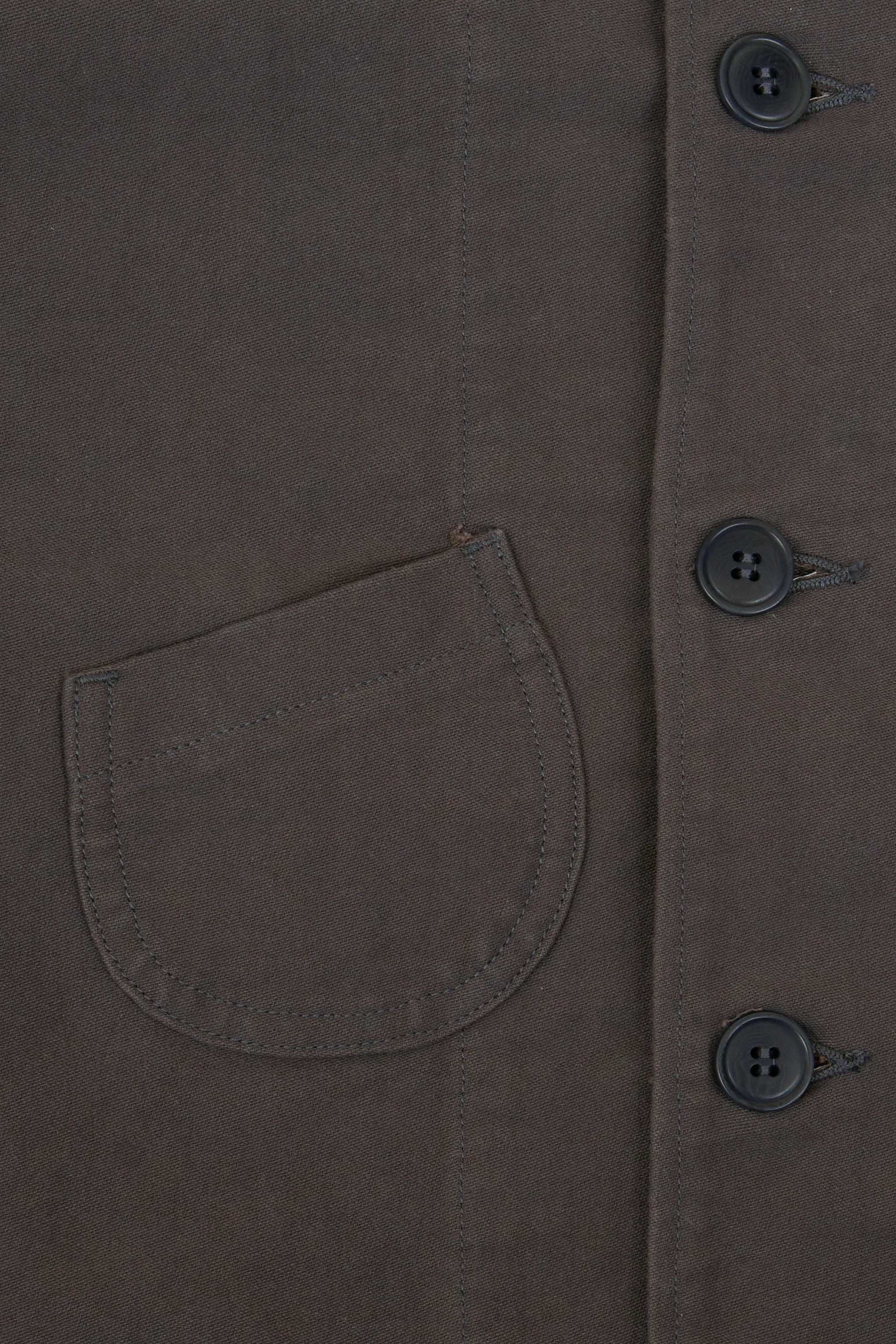 Pherrow's Nappa Workwear Jacket - Charcoal - Image 6