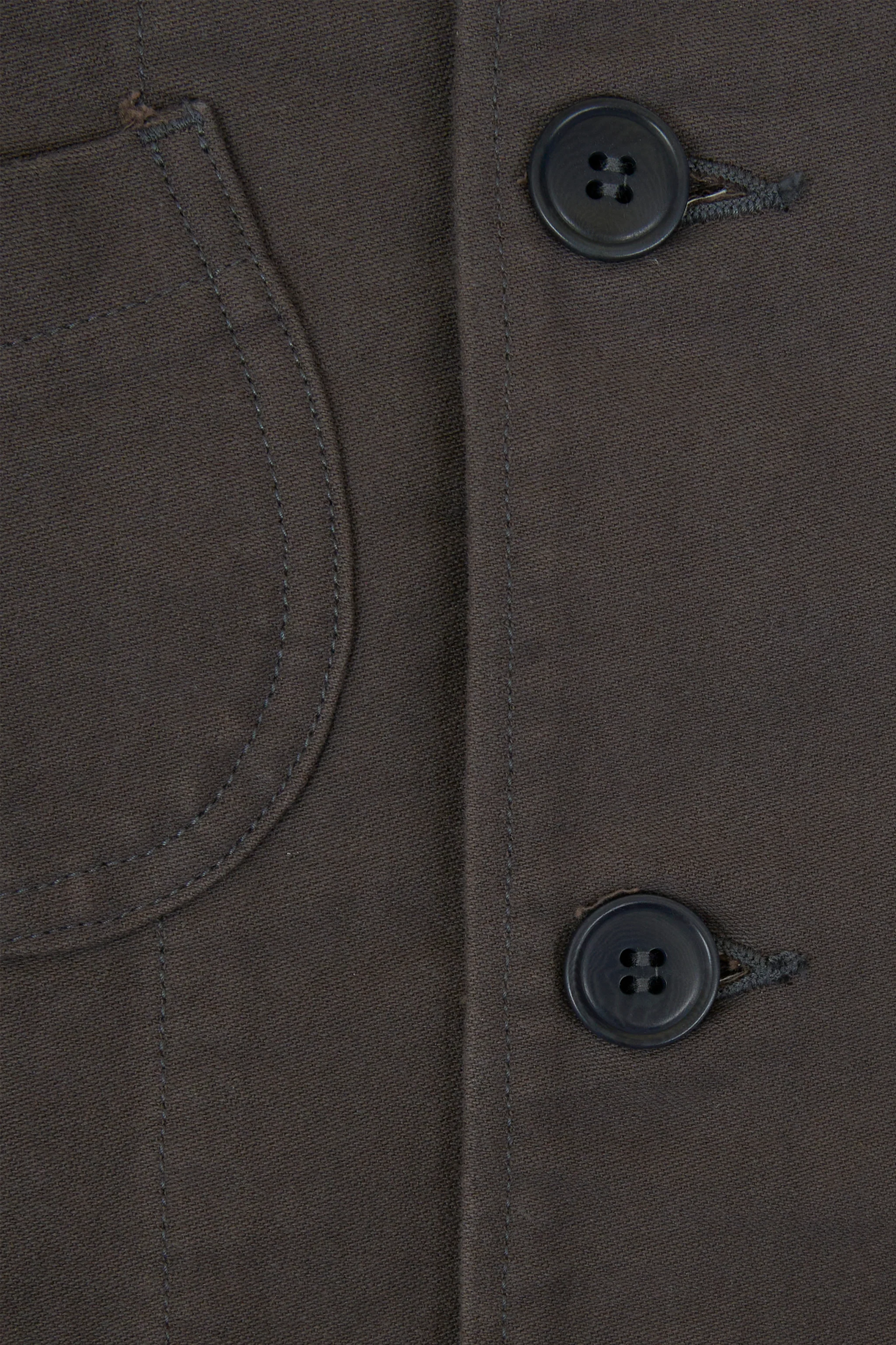Pherrow's Nappa Workwear Jacket - Charcoal - Image 7