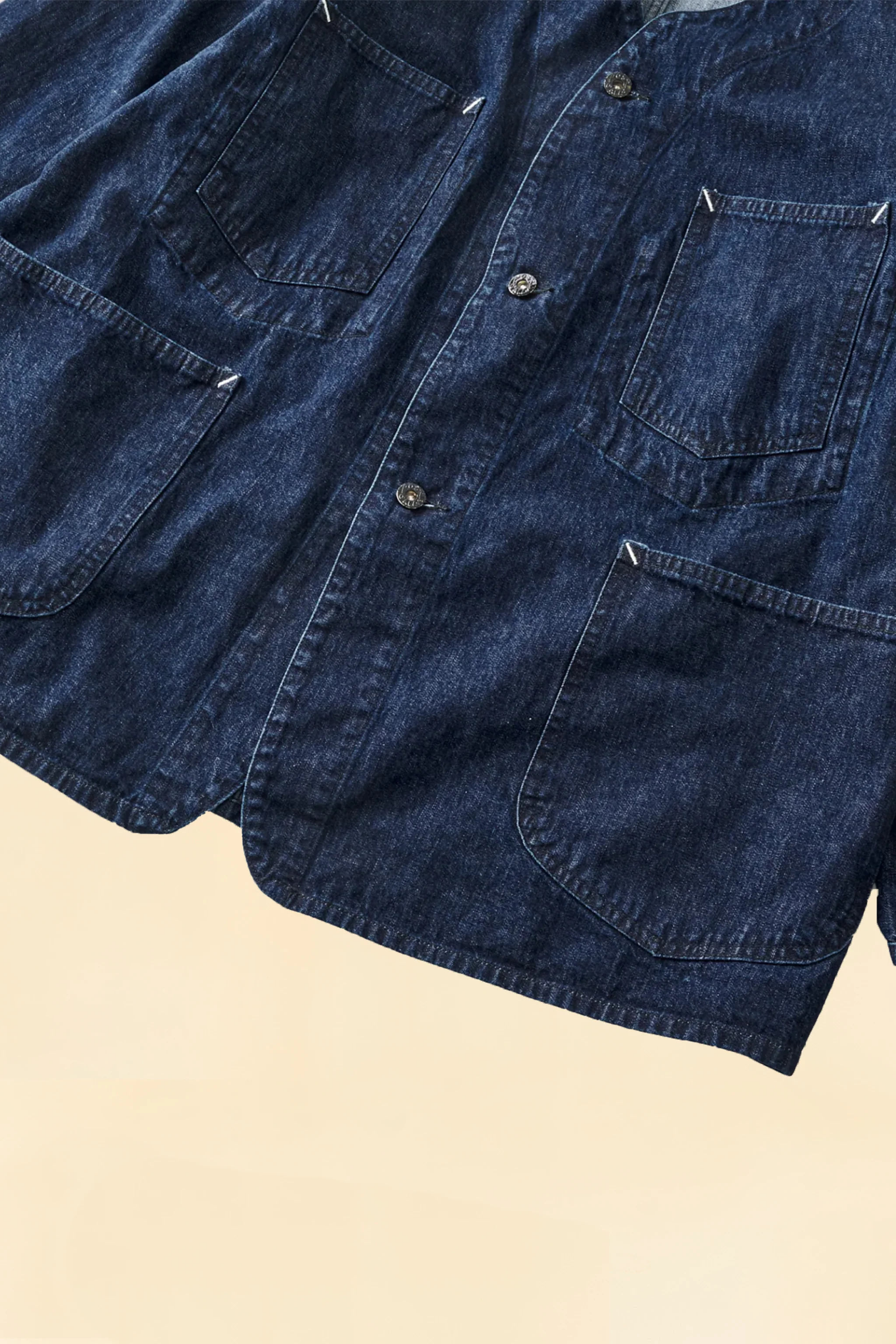 POST O’ALLS Post 47 DV Jacket – 10oz Denim - Image 5