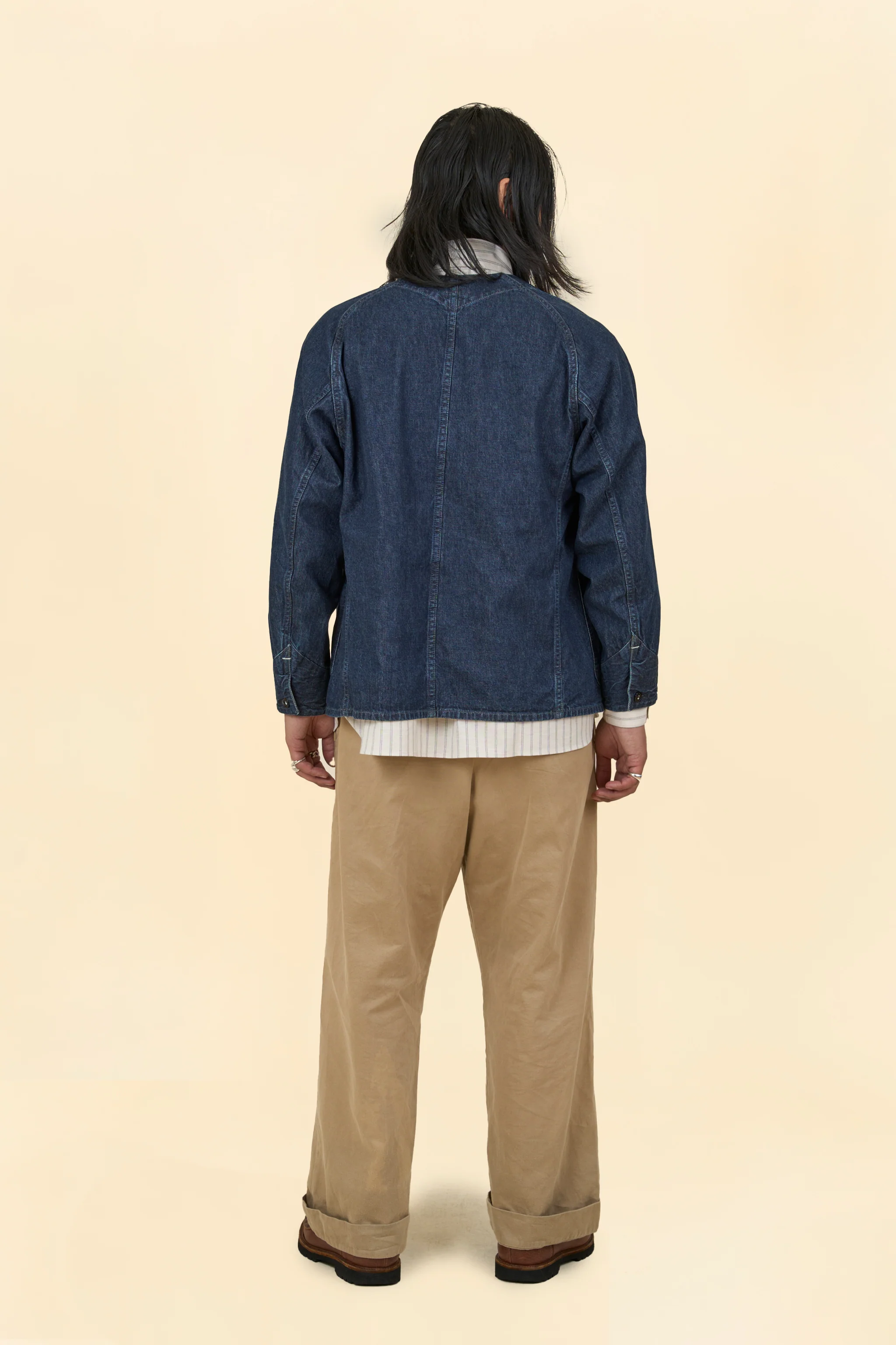 POST O’ALLS Post 47 DV Jacket – 10oz Denim - Image 7
