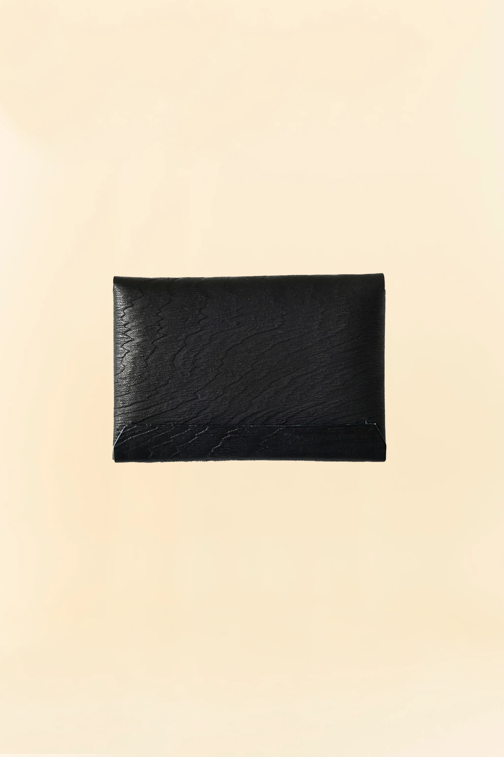 POST O'ALLS Leather Card Case - Black - Image 3