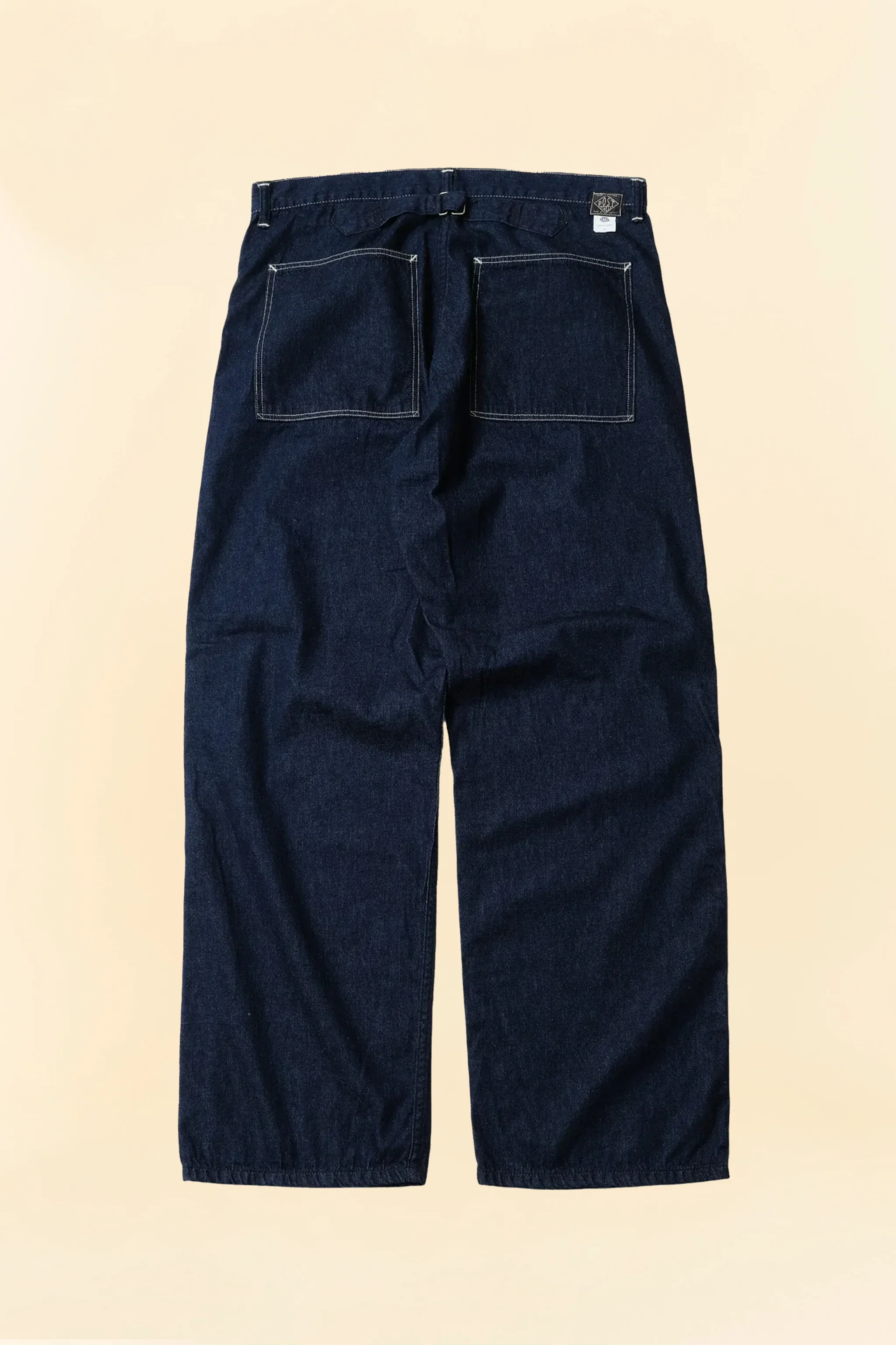 POST O'ALLS SWEETBEAR Bandtop Pants - Dark Indigo - Image 3