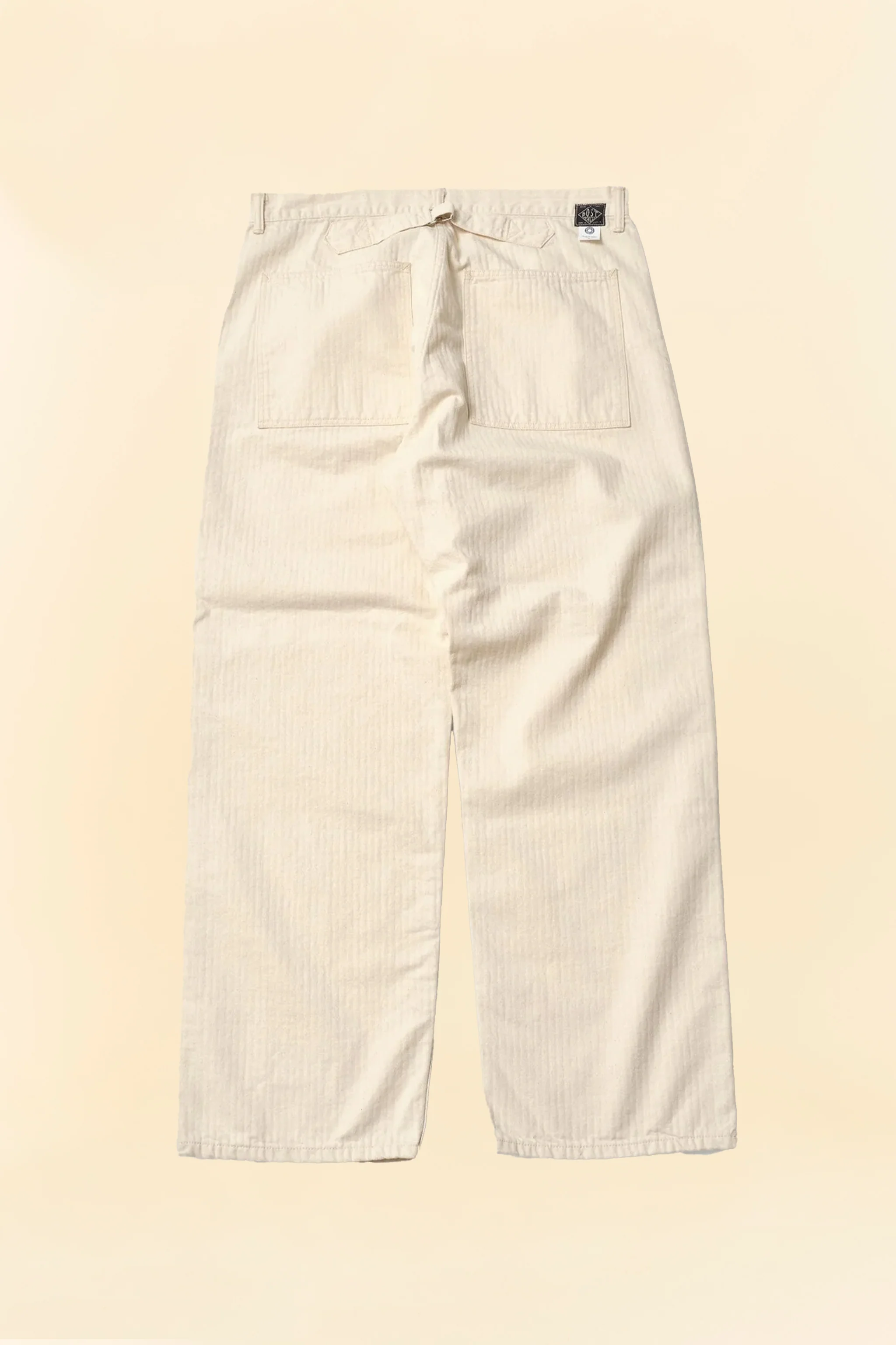 POST O'ALLS Sweetbear Bandtop Pants - Natural - Image 3