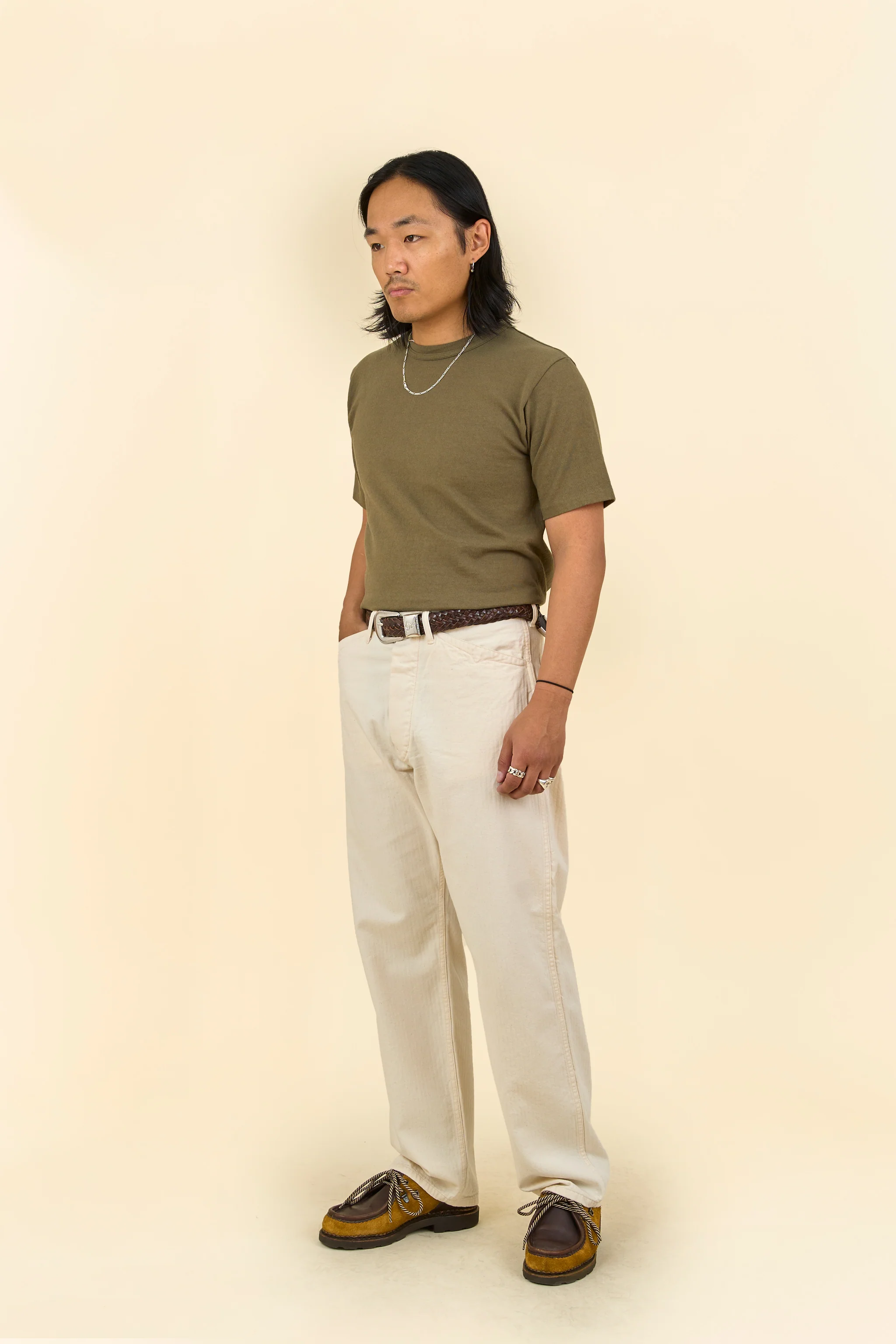 POST O'ALLS Sweetbear Bandtop Pants - Natural - Image 4