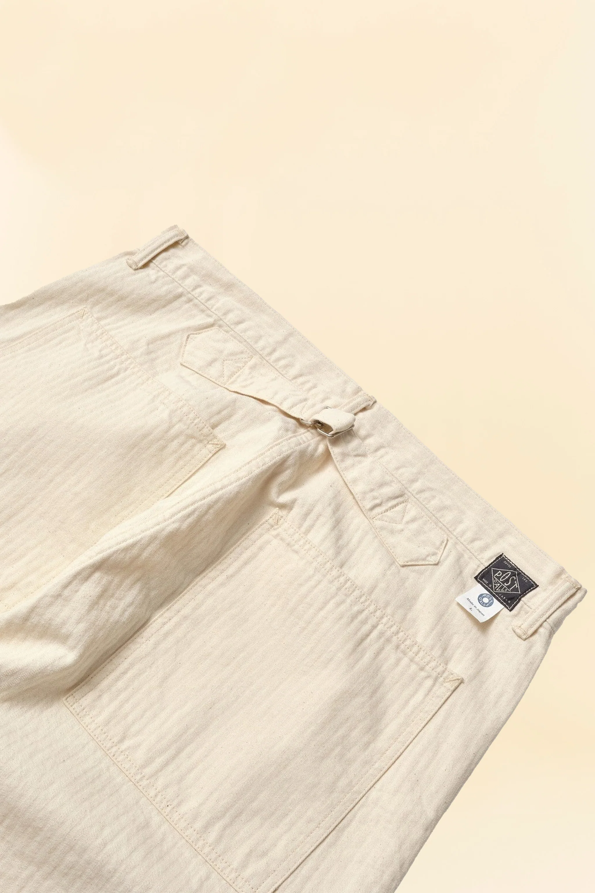 POST O'ALLS Sweetbear Bandtop Pants - Natural - Image 7