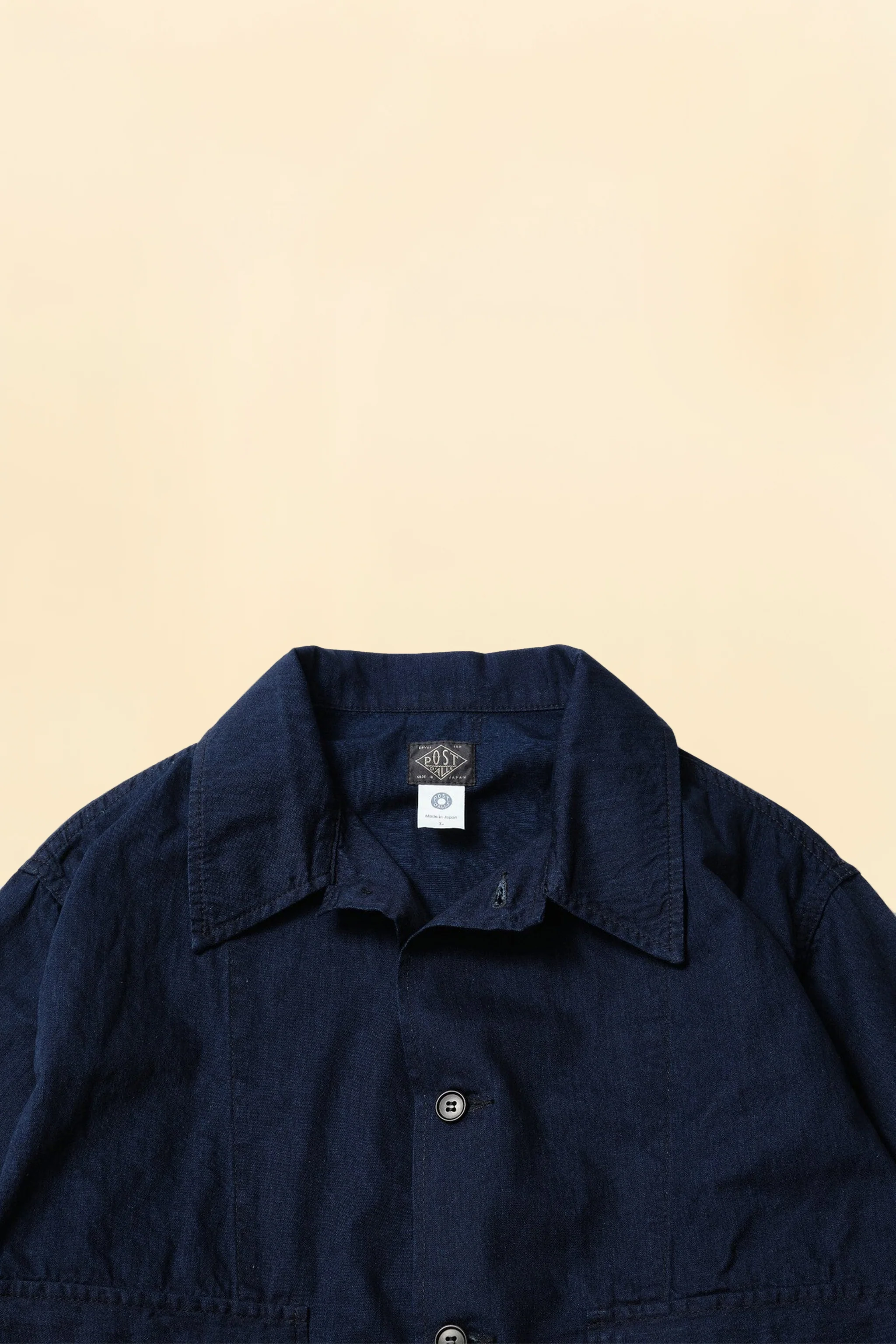POST O'ALLS Walkabout Jacket - Vintage Twill Indigo - Image 5