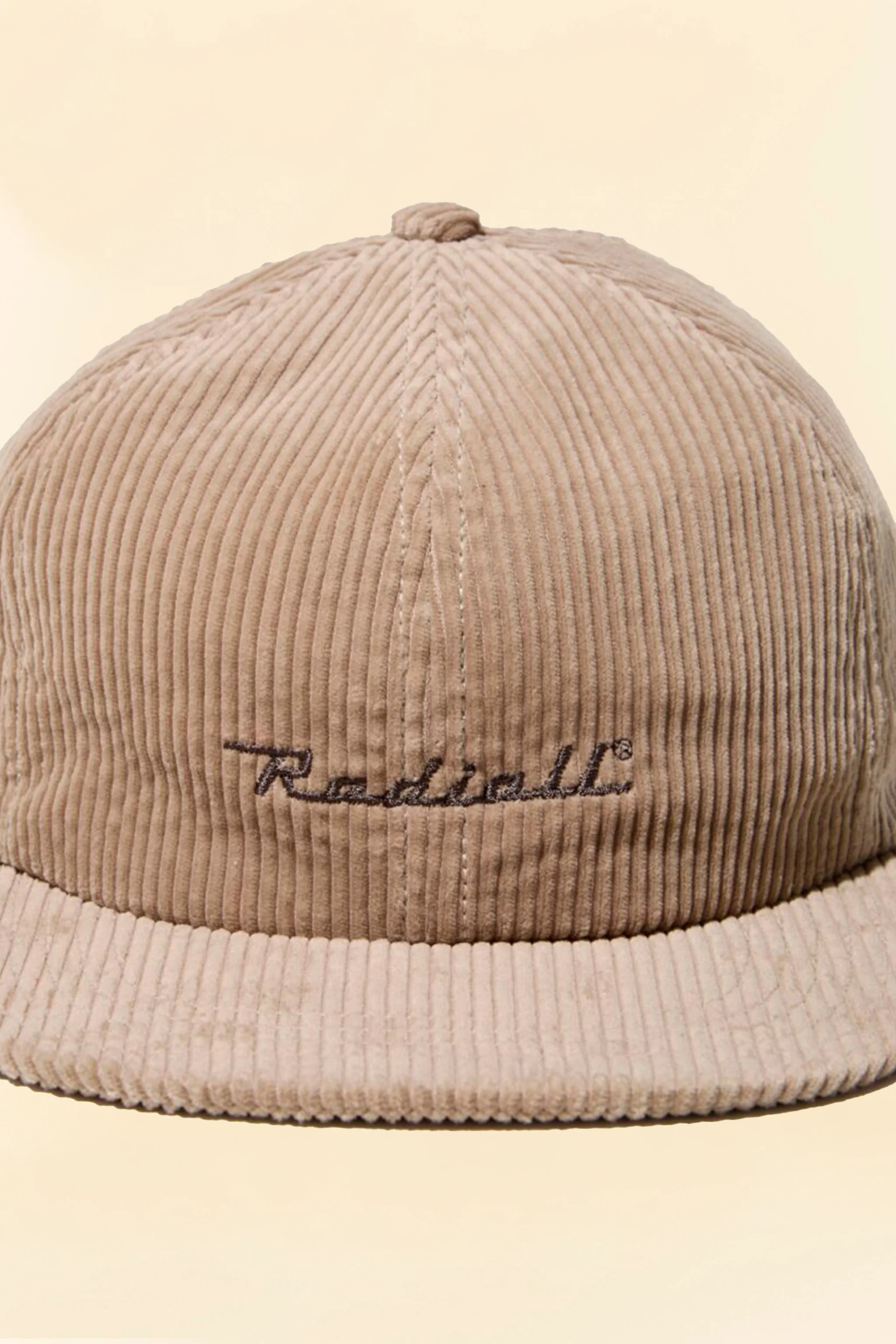 Radiall Bricks Corduroy Cap - Taupe - Image 3