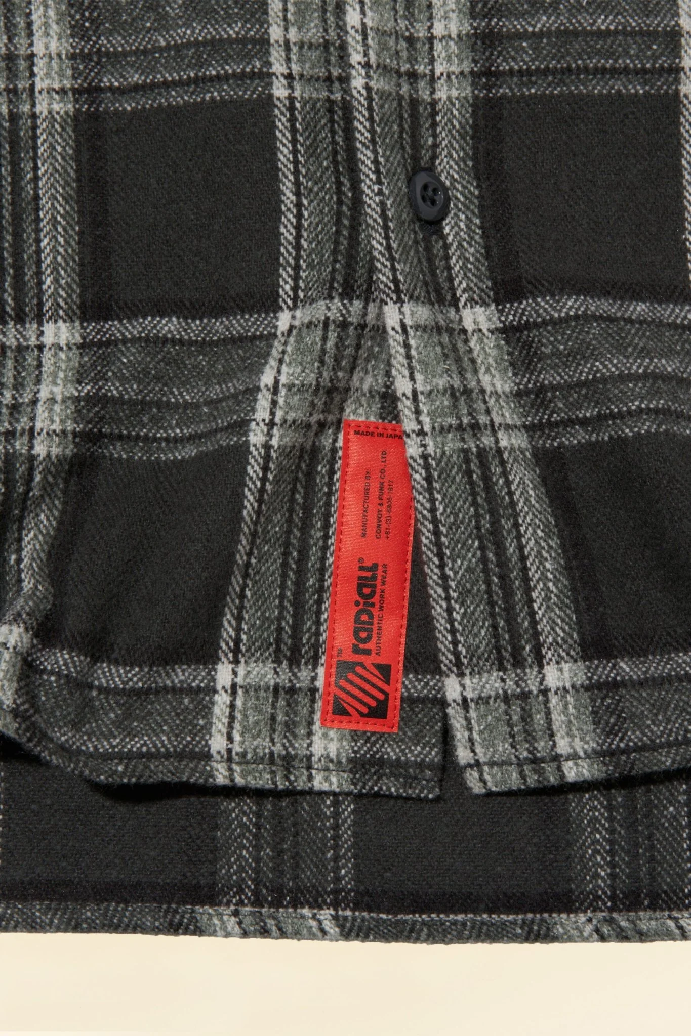 Radiall Lo-N-Slo CPO Shirt - Ink Black - Image 3