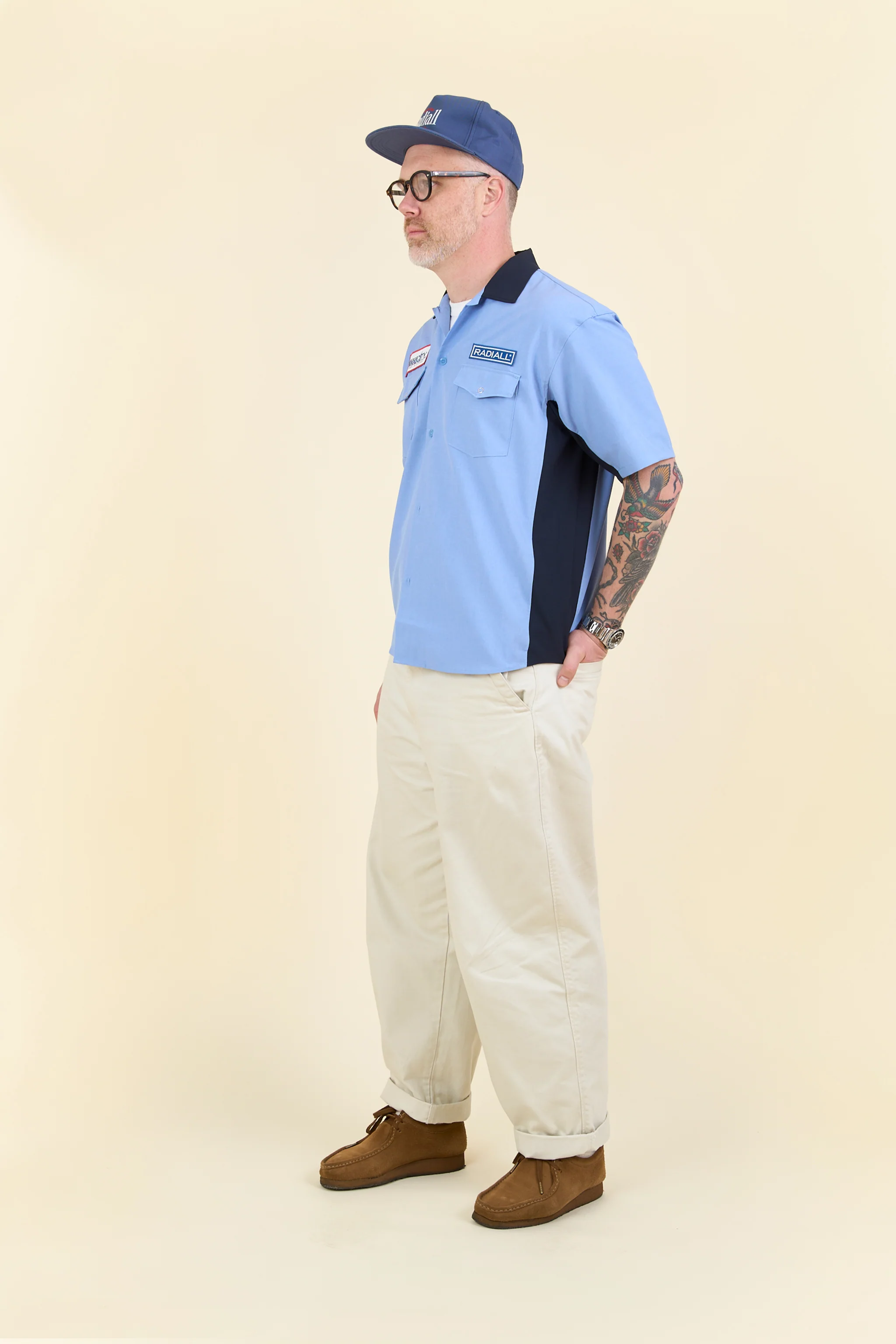 Radiall Lowlane Shirt - Blue - Image 4