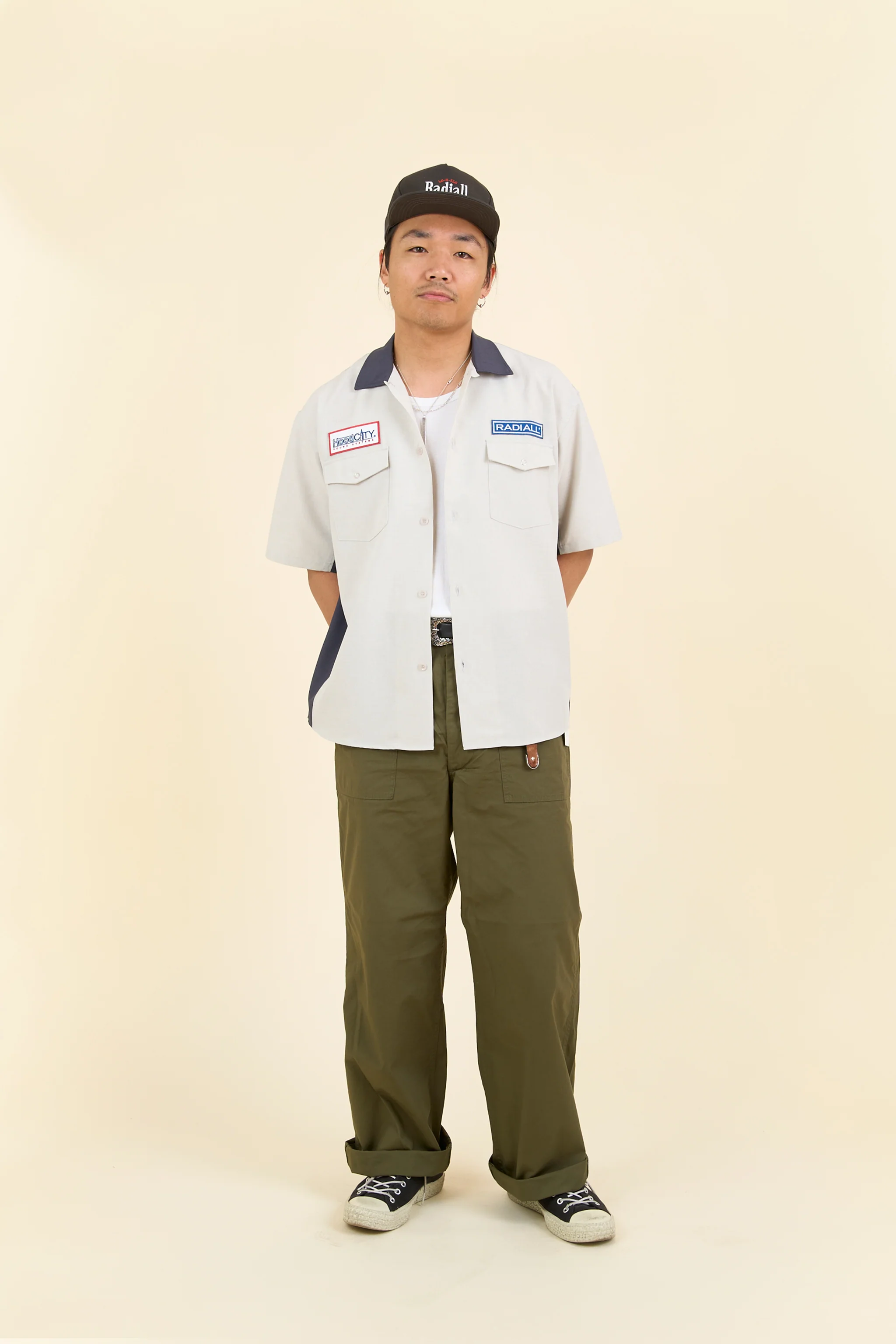 Radiall Lowlane Shirt - Oatmeal - Image 2