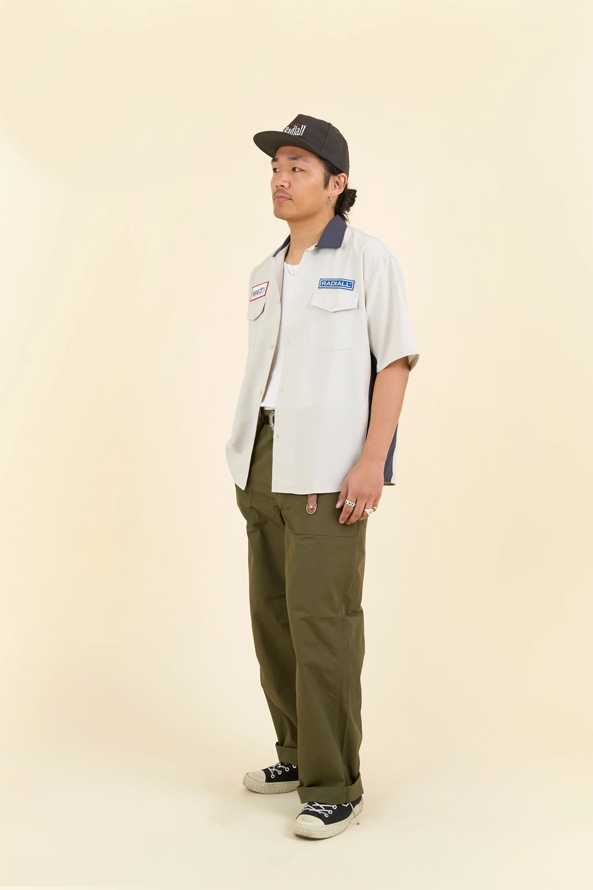 Radiall Lowlane Shirt - Oatmeal - Image 3