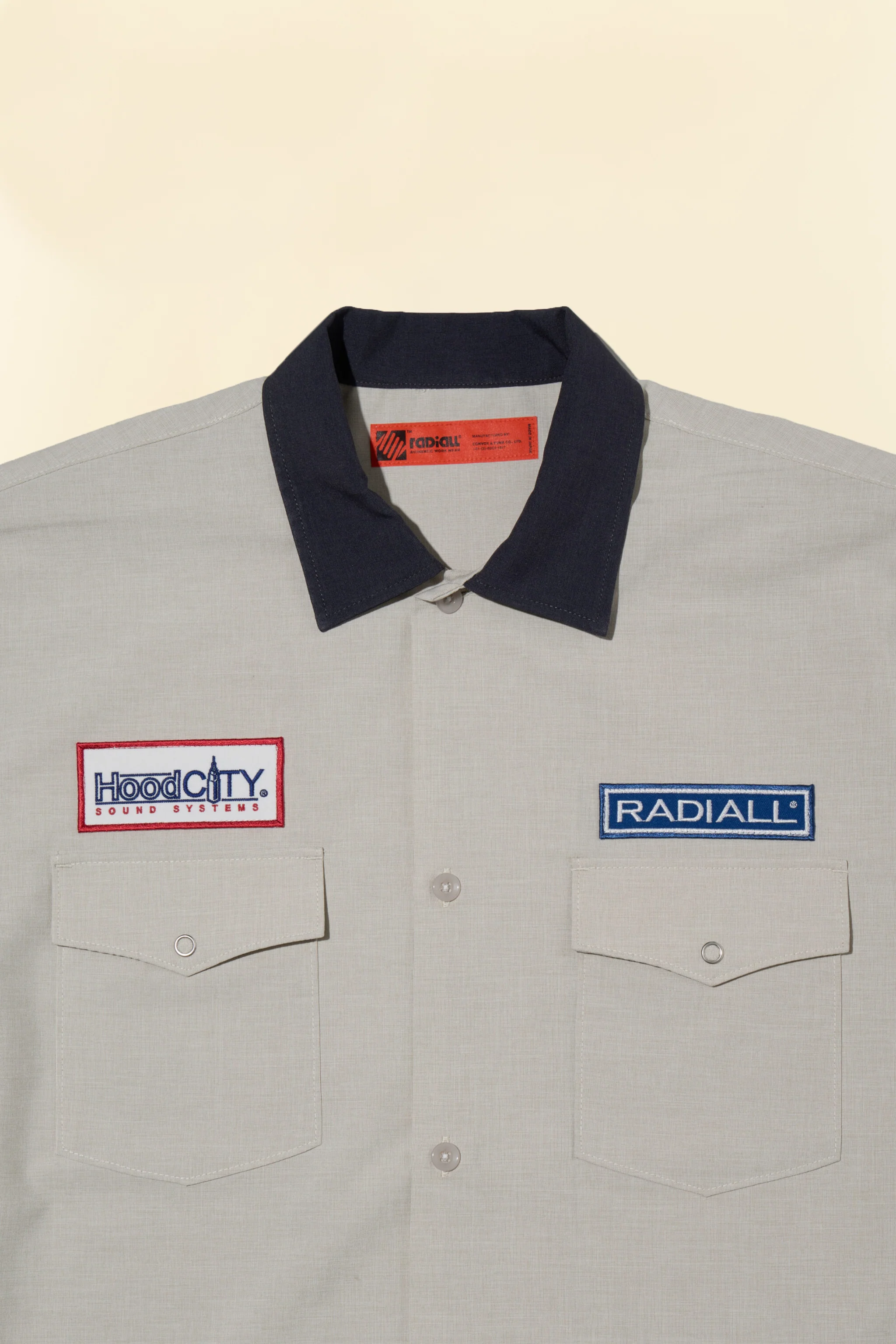 Radiall Lowlane Shirt - Oatmeal - Image 6