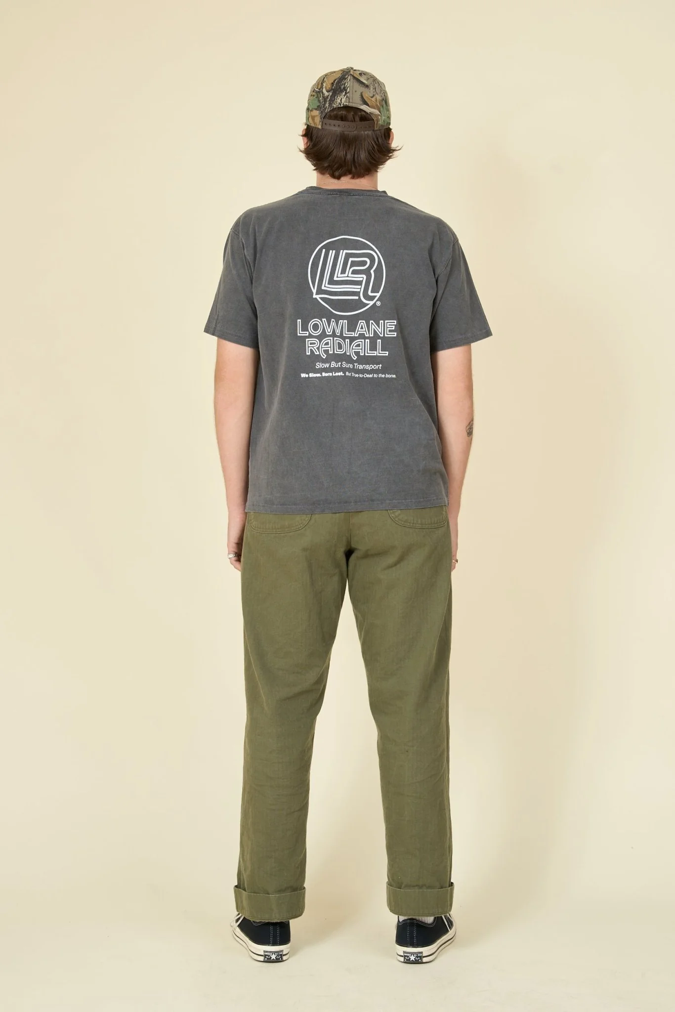 Radiall Lowlane T-Shirt - Shady Black - Image 6