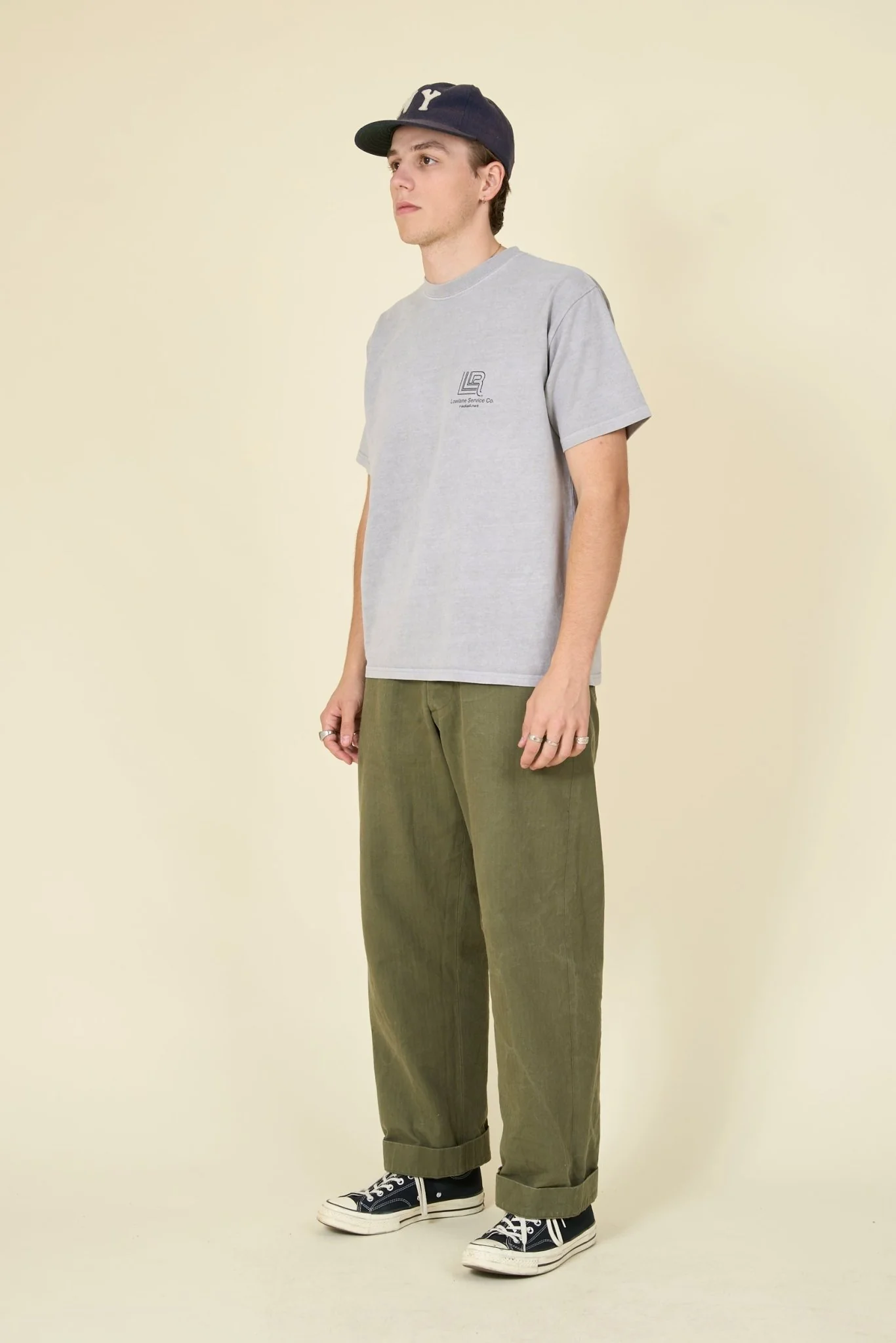 Radiall Lowlane T-Shirt - Snow - Image 4