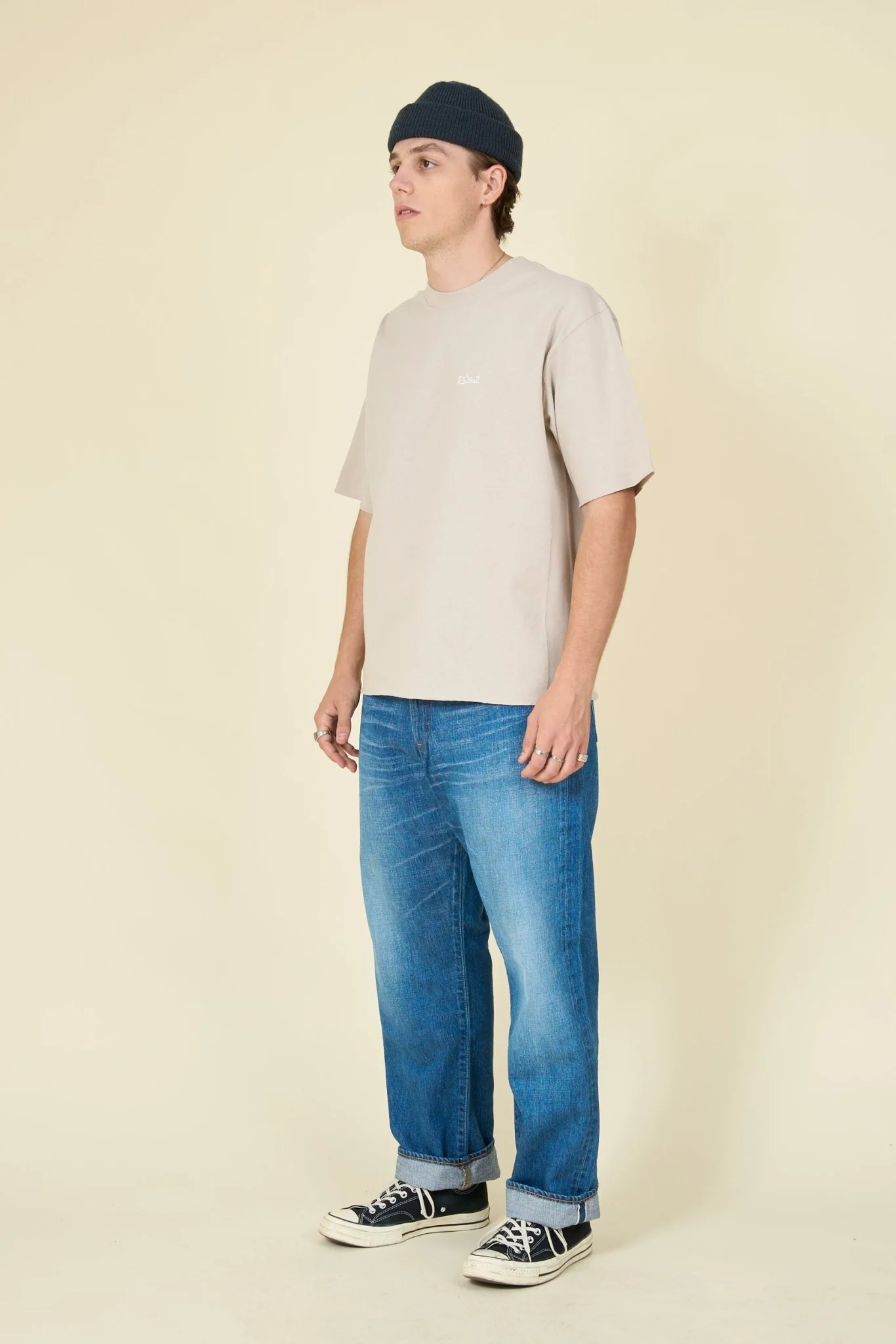 Radiall Old School T-Shirt - Taupe - Image 4